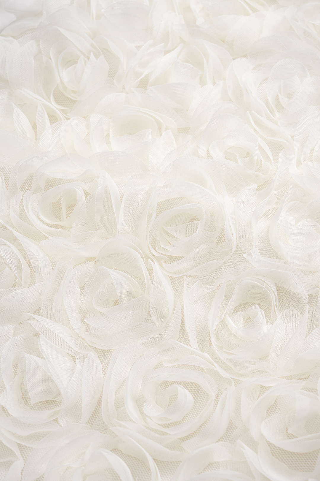 Metallic Button Sleeveless Tank Top and 3D Floral Skirt Ensemble