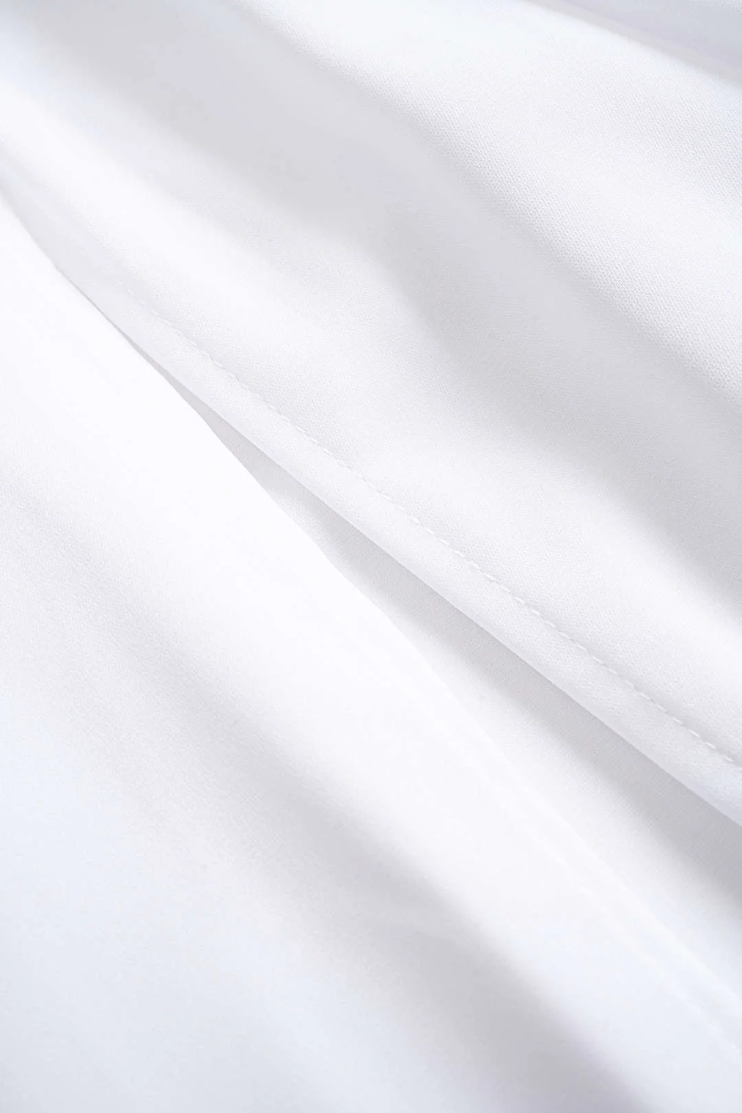 Contrast Satin Ruched Slit Strapless Maxi Dress