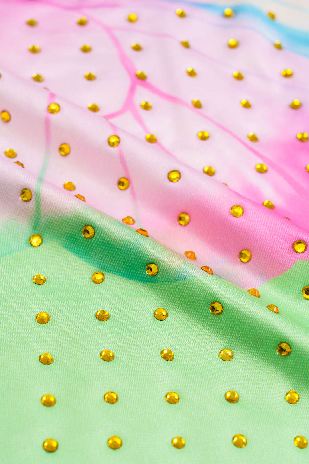 Leopard Print Riveted Skirt