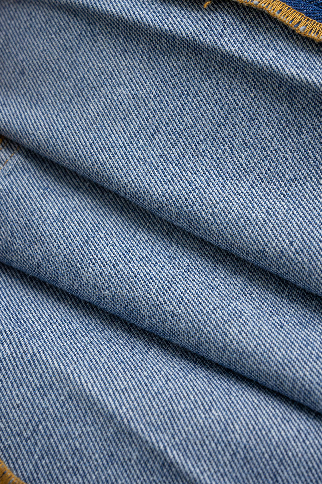 Reversible Letter Print Pocket Denim Mini Skirt