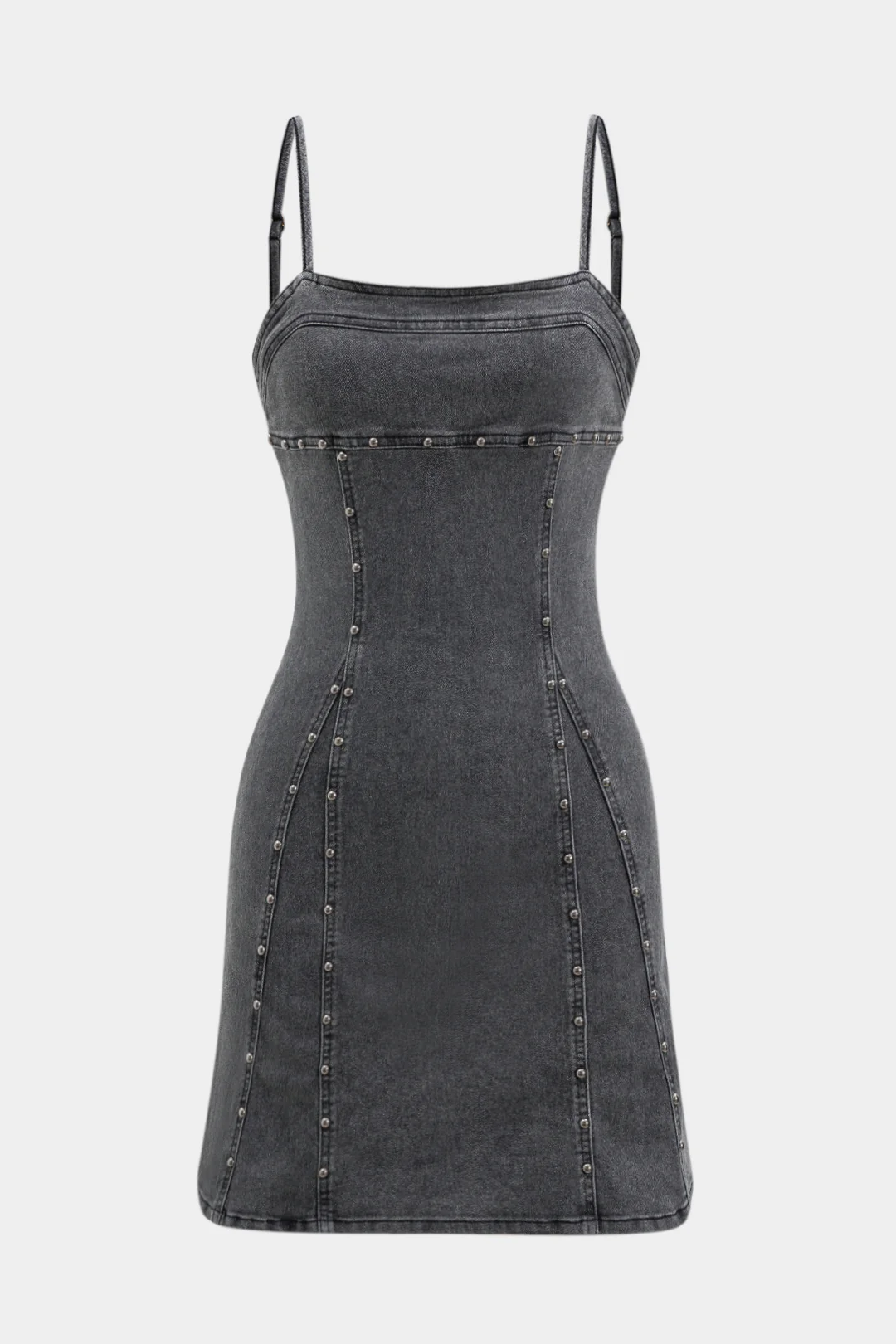 Simple Denim Sleeveless Dress