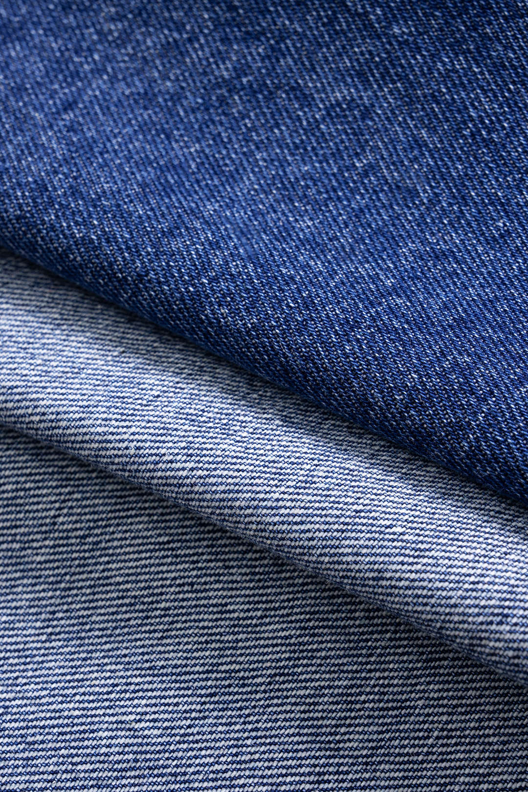 Contrasting Denim Patchwork Skirt