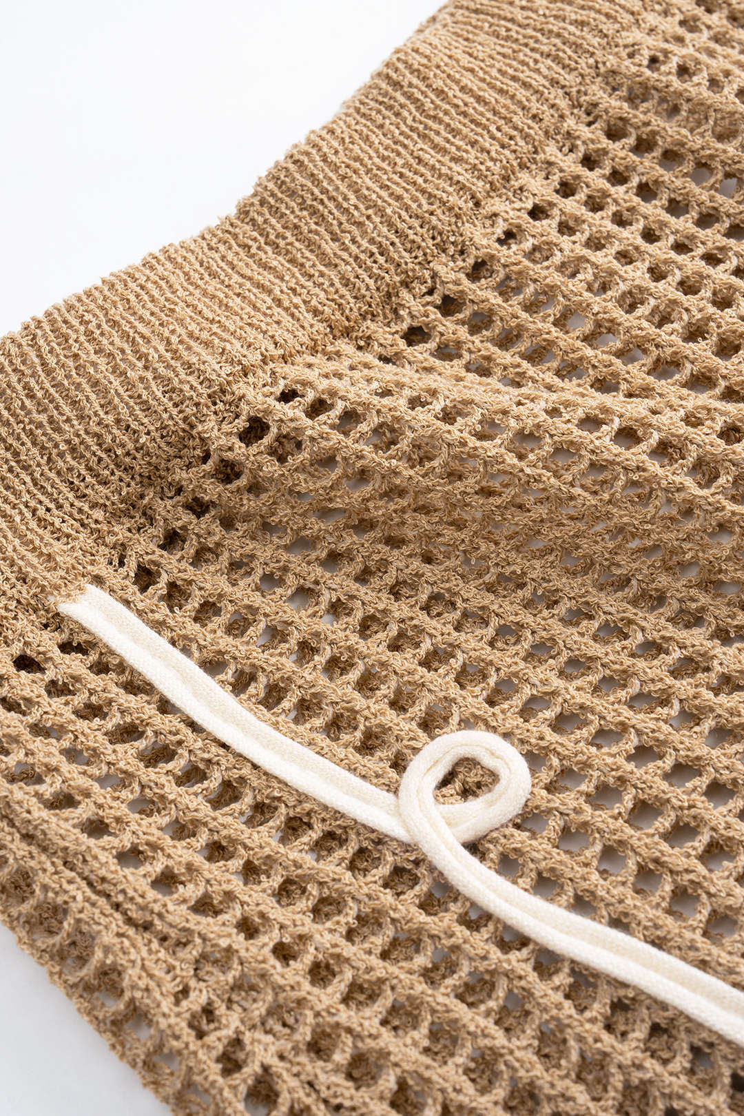 Knit 3D Embroidery Pattern Skirt