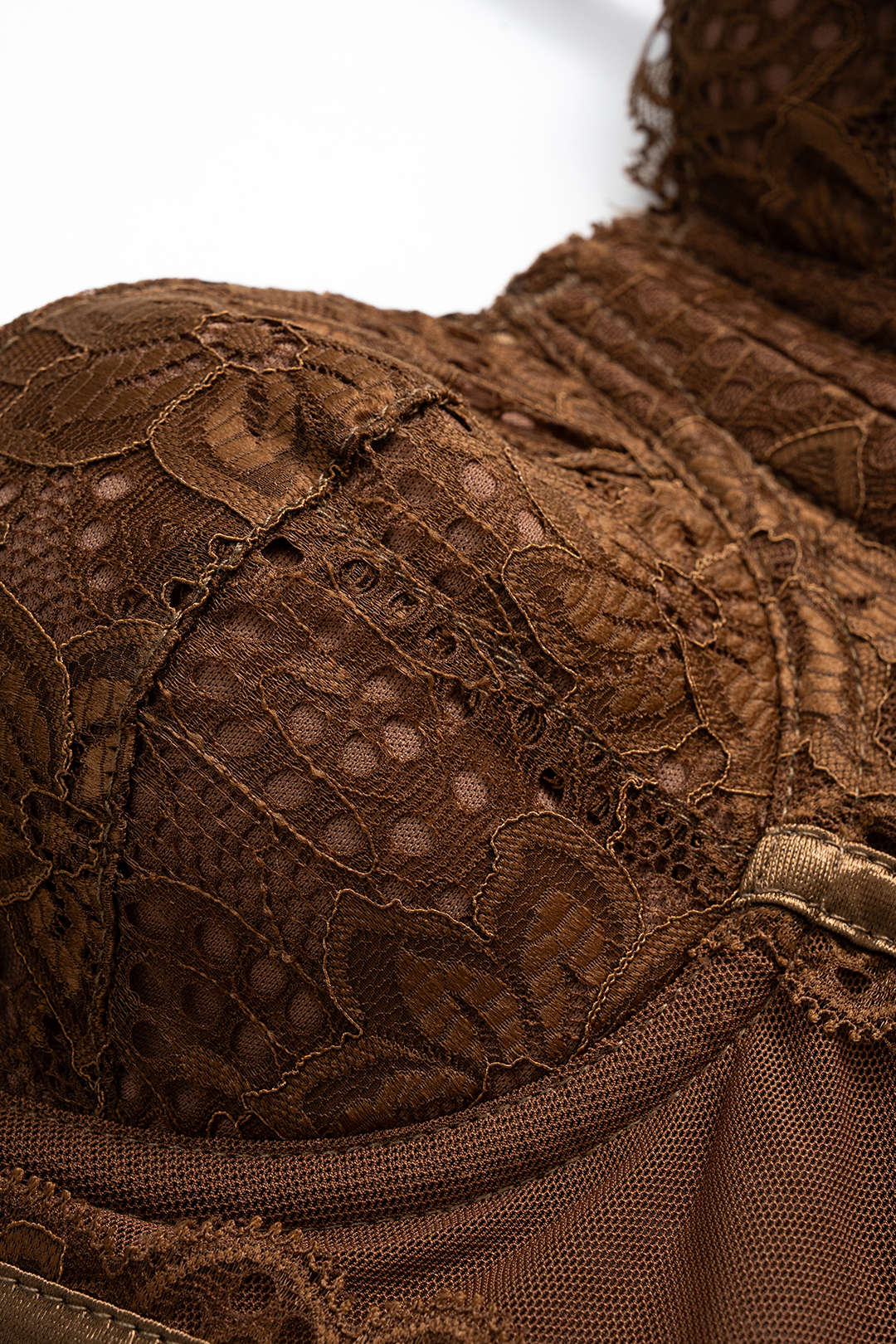 Sheer Slip Lace Tie-Back Cami Top