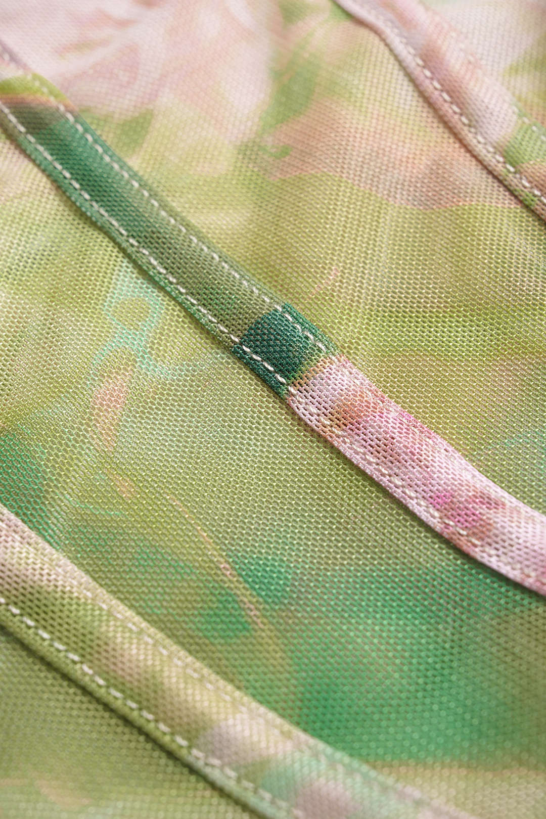 Floral Print Tie-up Sleeveless Midi Dress with Slit