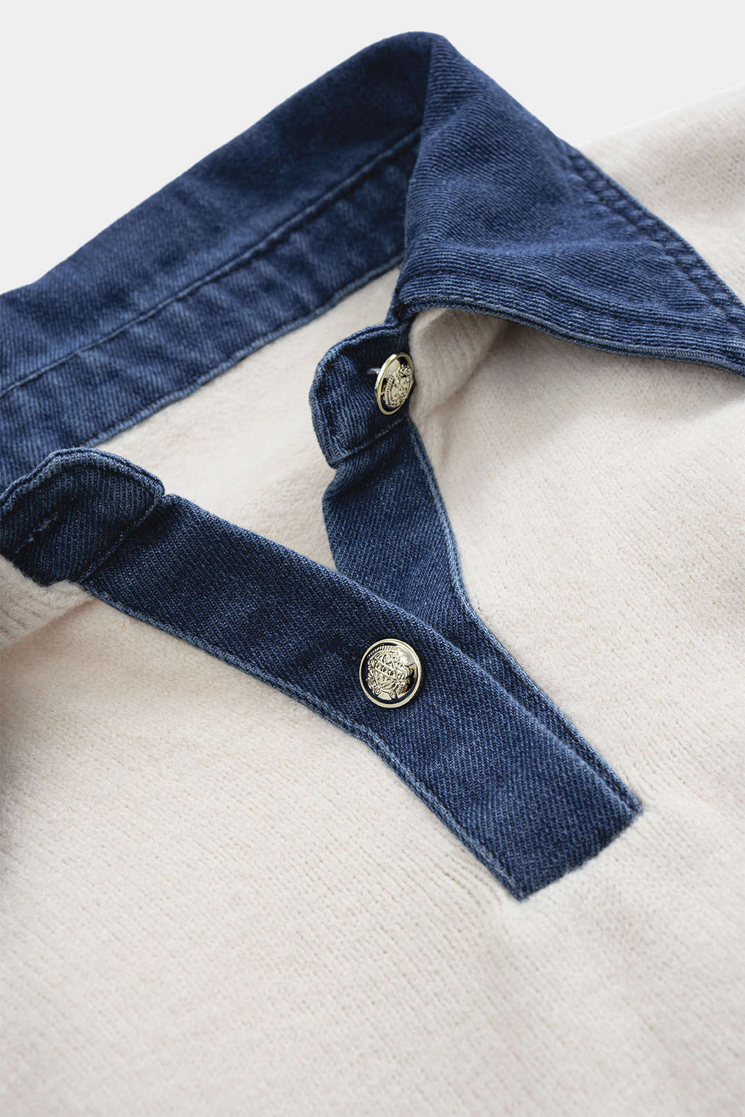 Patchwork Long Sleeve Sweater Top