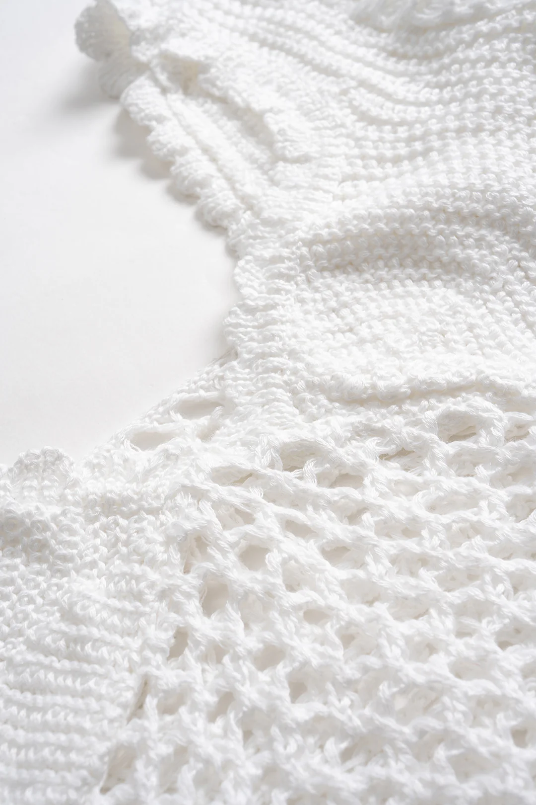 Knit Cut Out Long Sleeve Crop Top And Tie-Up Skirt Set