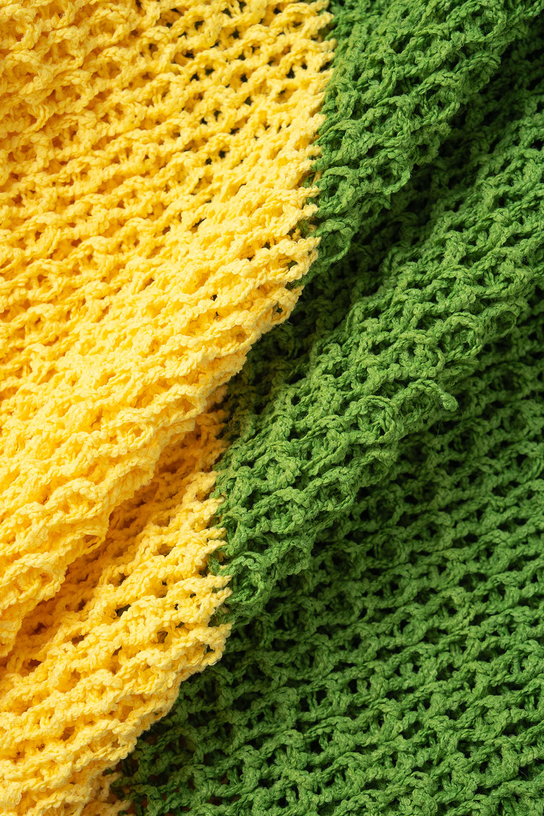 Knit Contrast Mock Neck Fringe Hollow-Out Sleeveless Dress