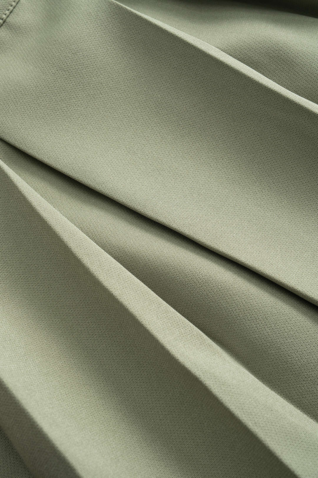 Zipper Detail Ruched Skirt