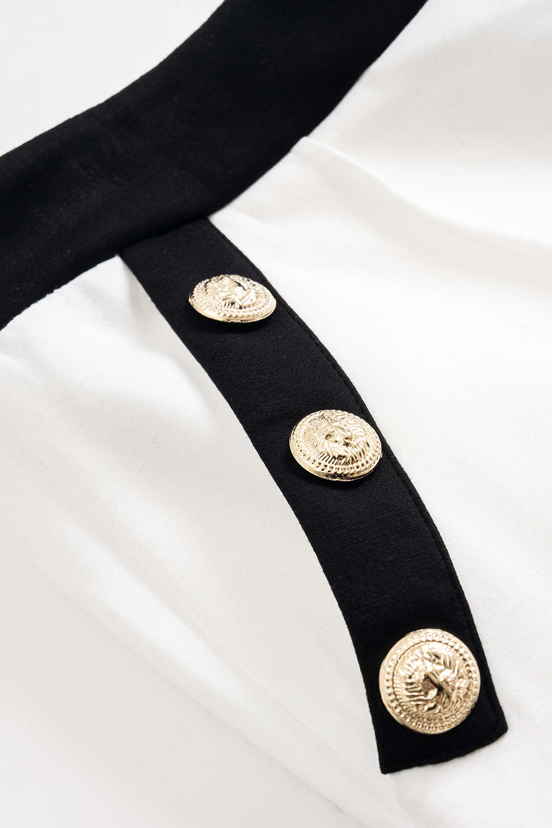 Contrast Tube Top And Wide Leg Trousers Set