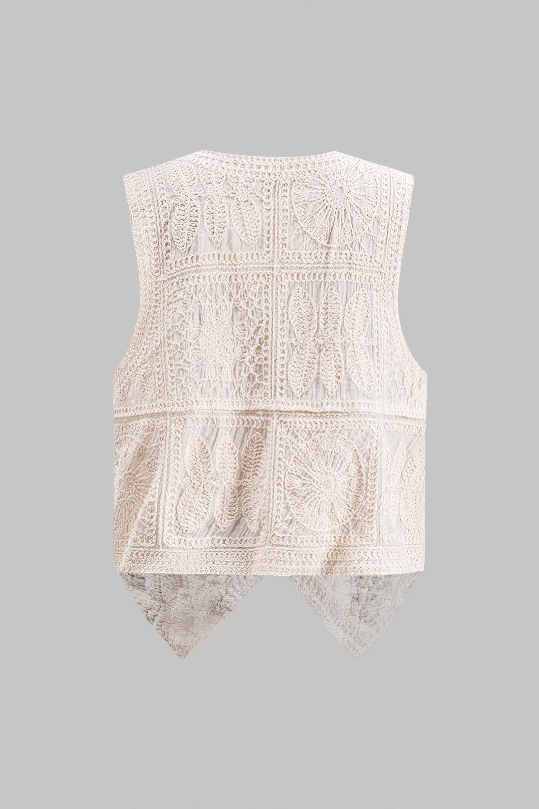 Embroidery Lace Tank Top