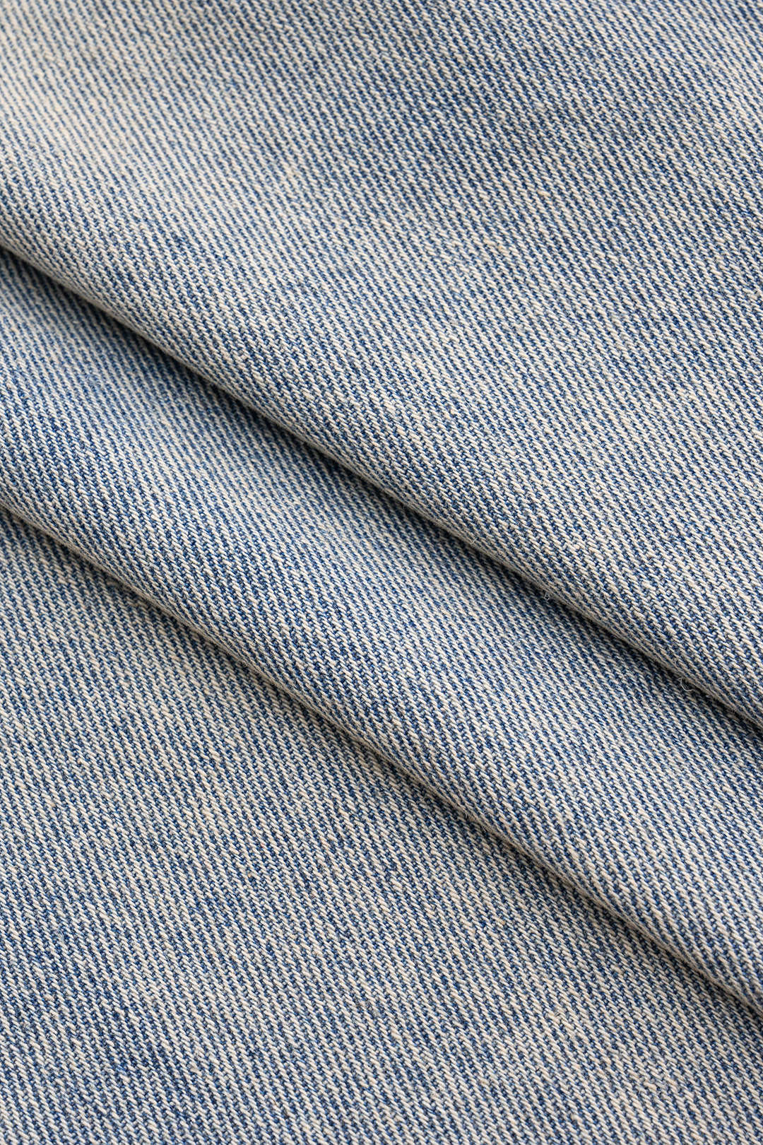 Denim Straight-Leg Ripped and Frayed Shorts