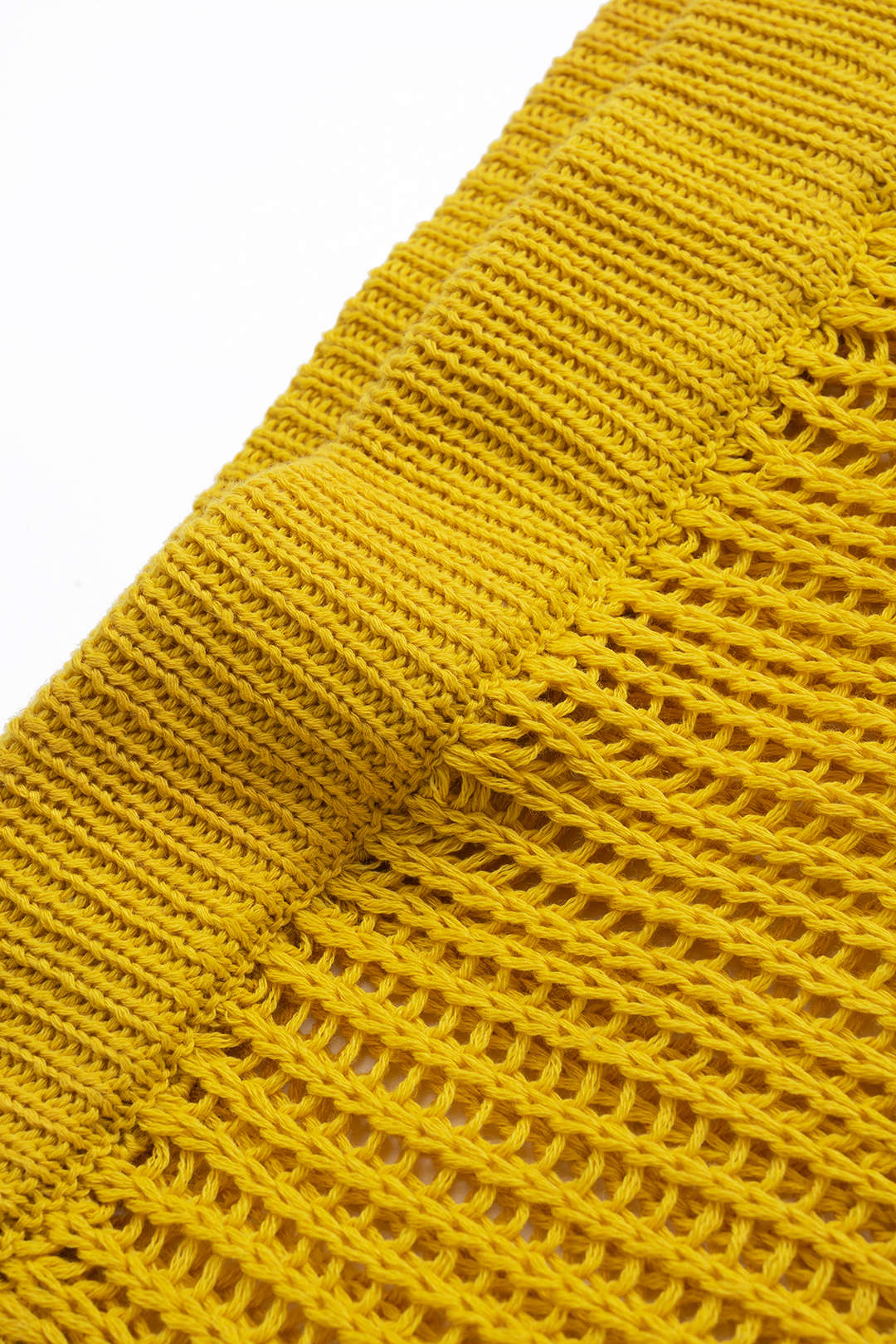 Plus Size Knitted Ombre Ruffled Skirt