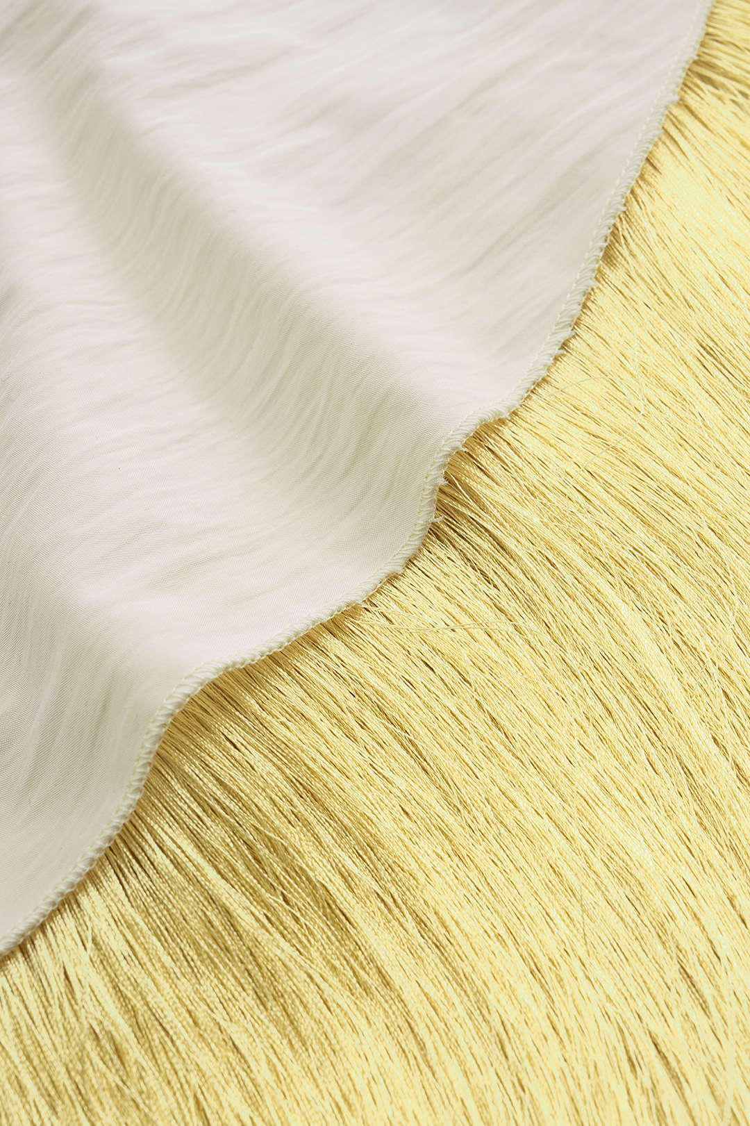 Beaded Halter Neck Tank Top and Fringe Trim Skirt Ensemble