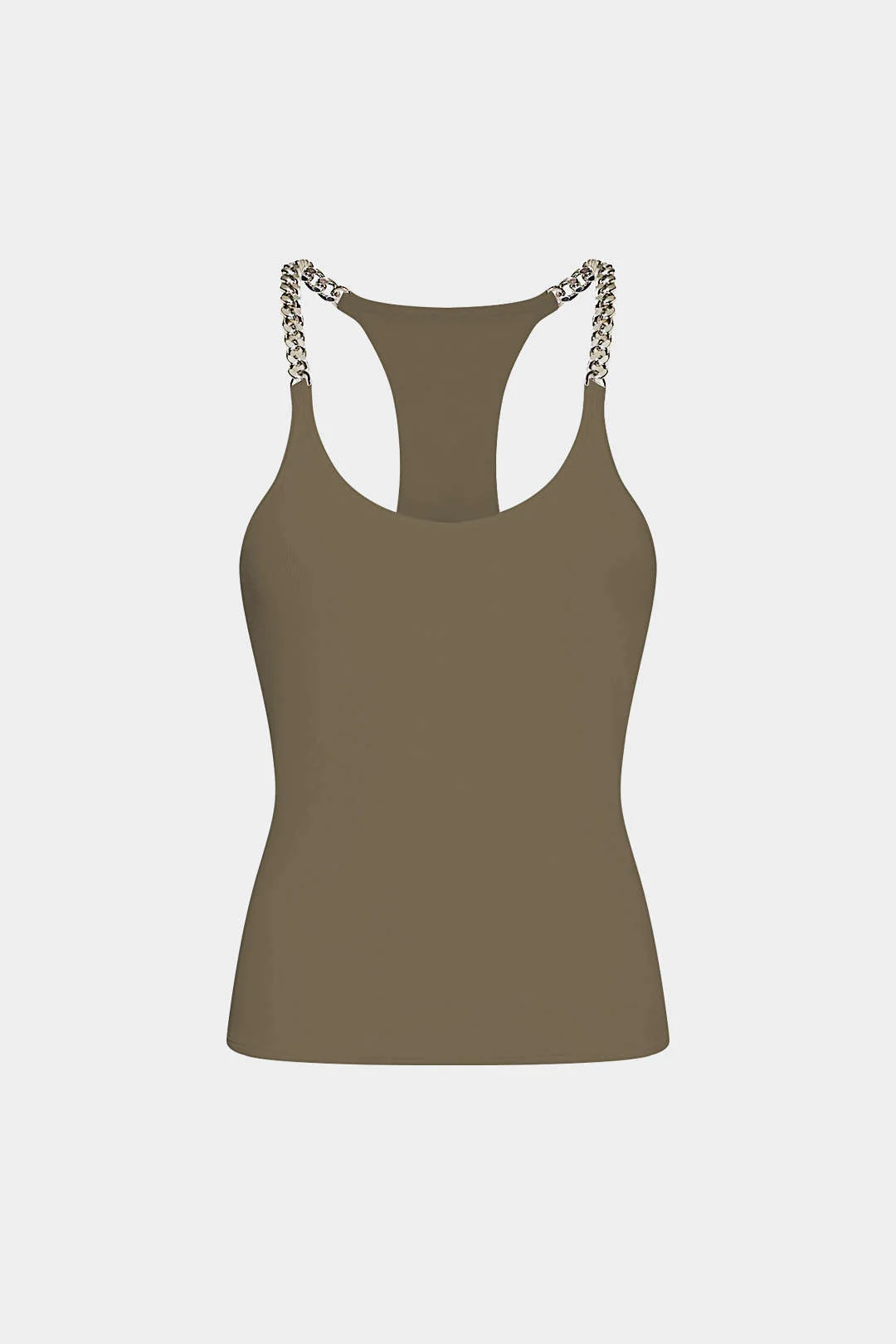 Chain Decor Sleeveless Tank Top