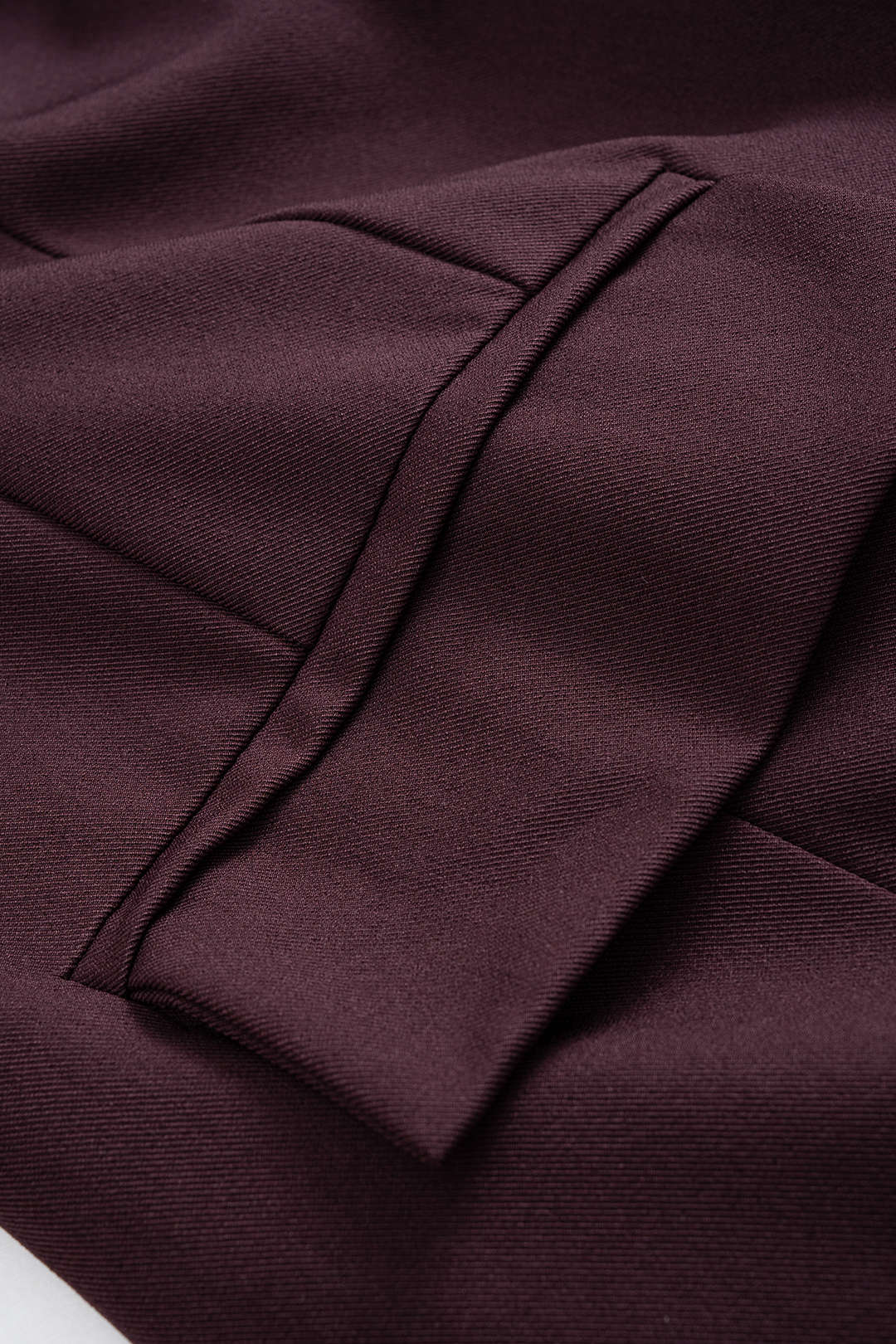 Lapel Button Pocket Cardigan and Mini Skirt Ensemble