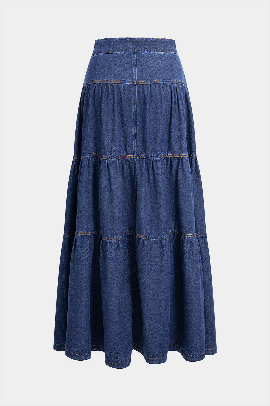 Denim Low Waist Skirt