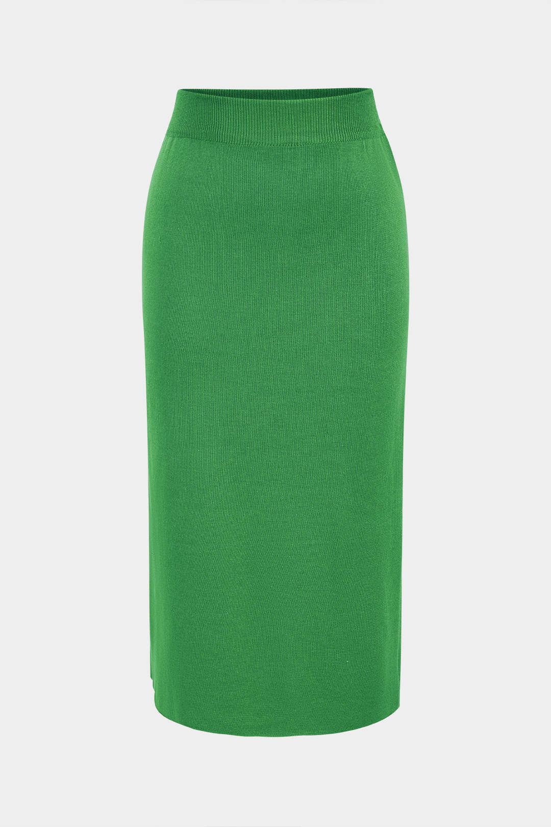 Knit Gigot Sleeve and Skirt Ensemble