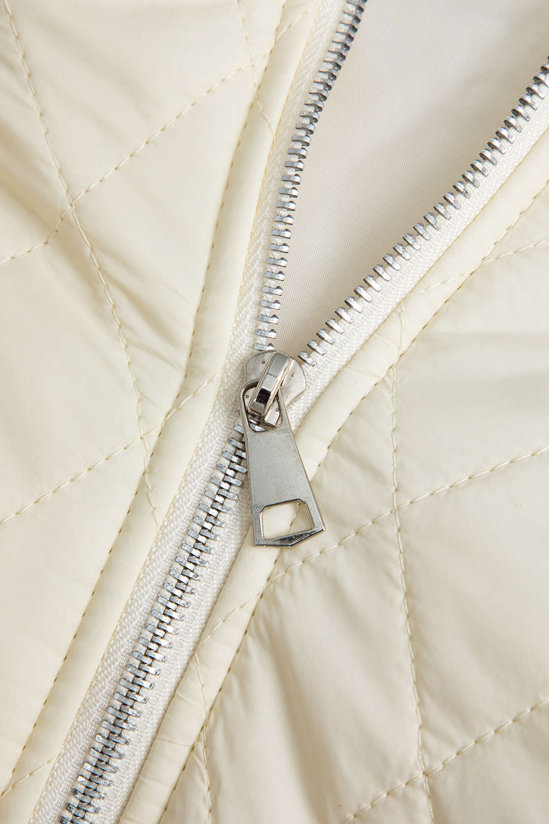 Knit Patchwork Zipper Cardigan