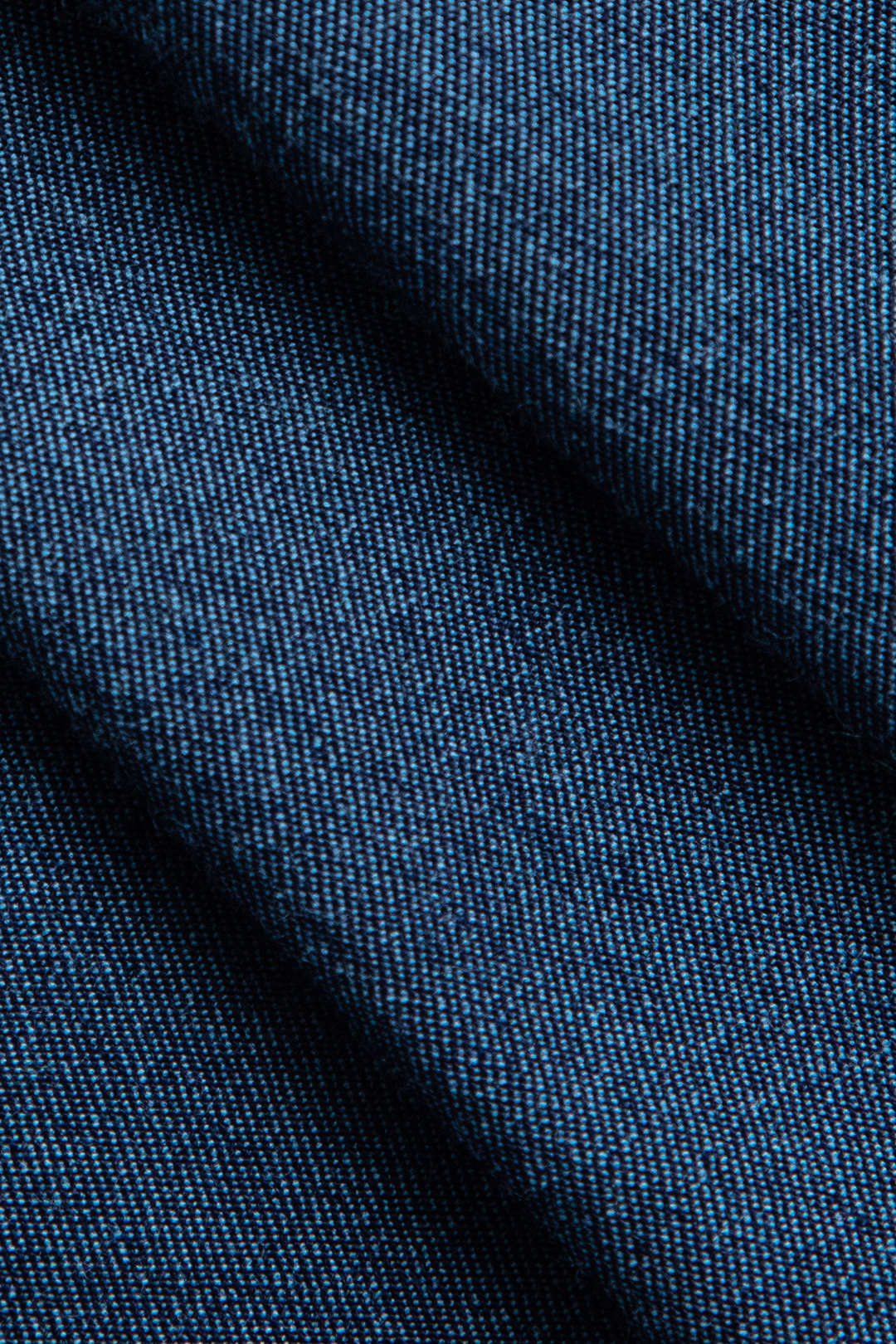 Solid Denim Flap Pocket V-neck Mini Dress