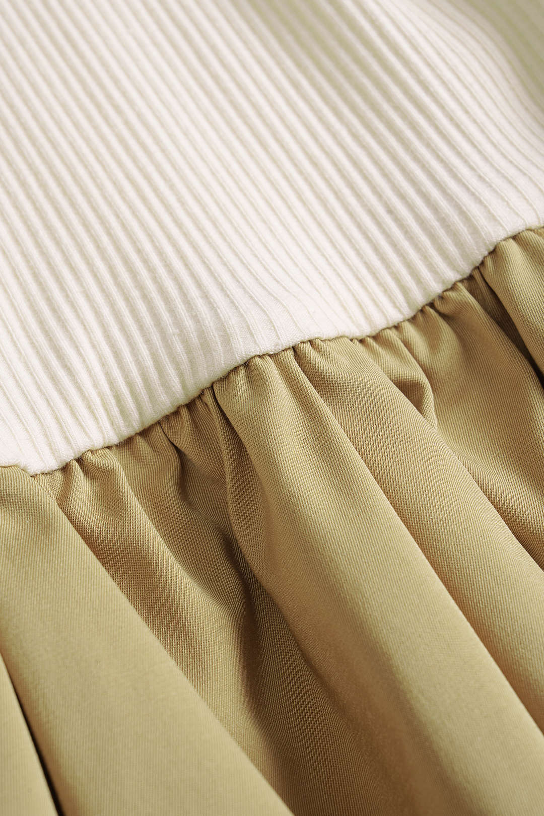 Patchwork Ruched Pocket Sleeveless Mini Dress