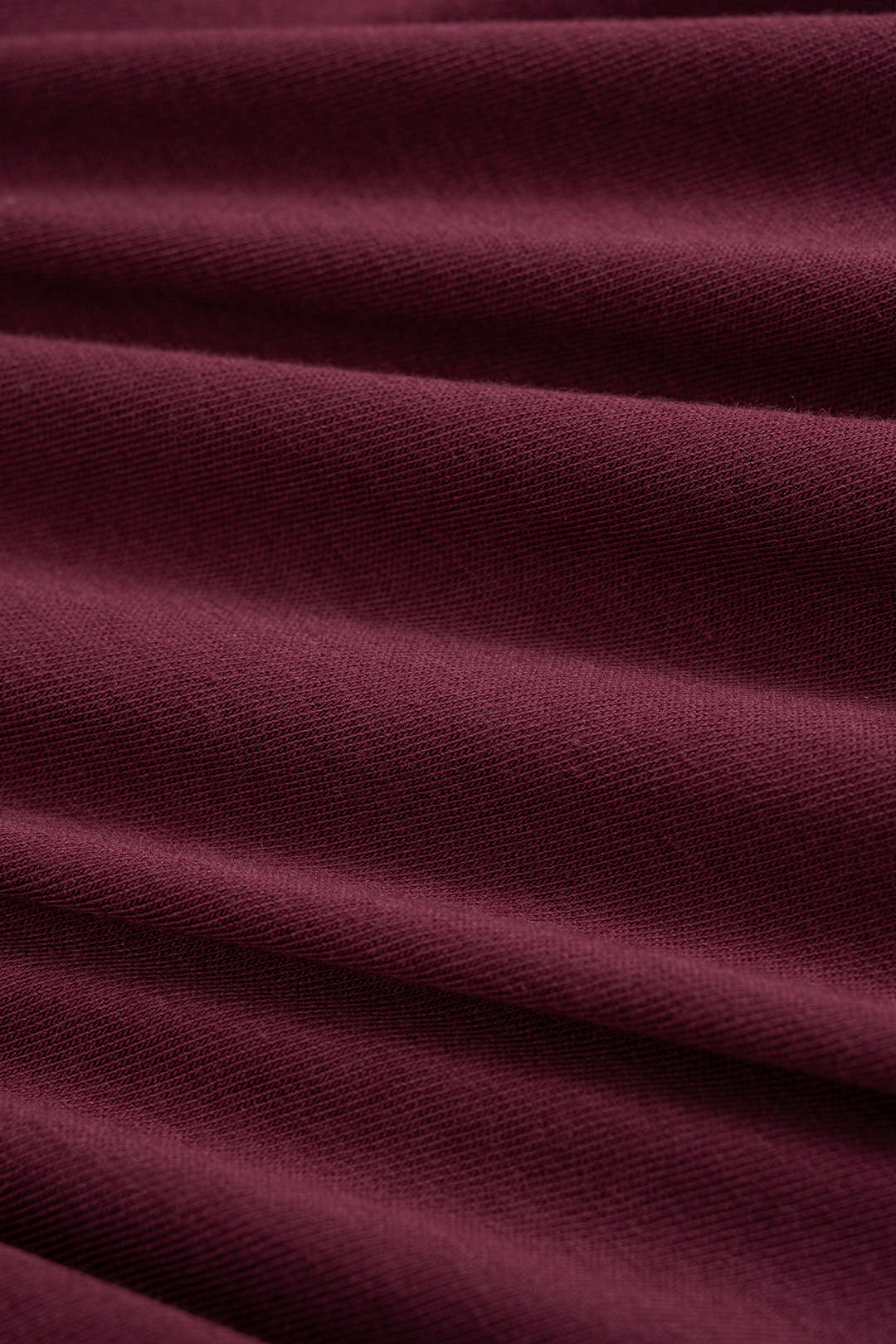 Button Asymmetric Neck Long-Sleeve Top