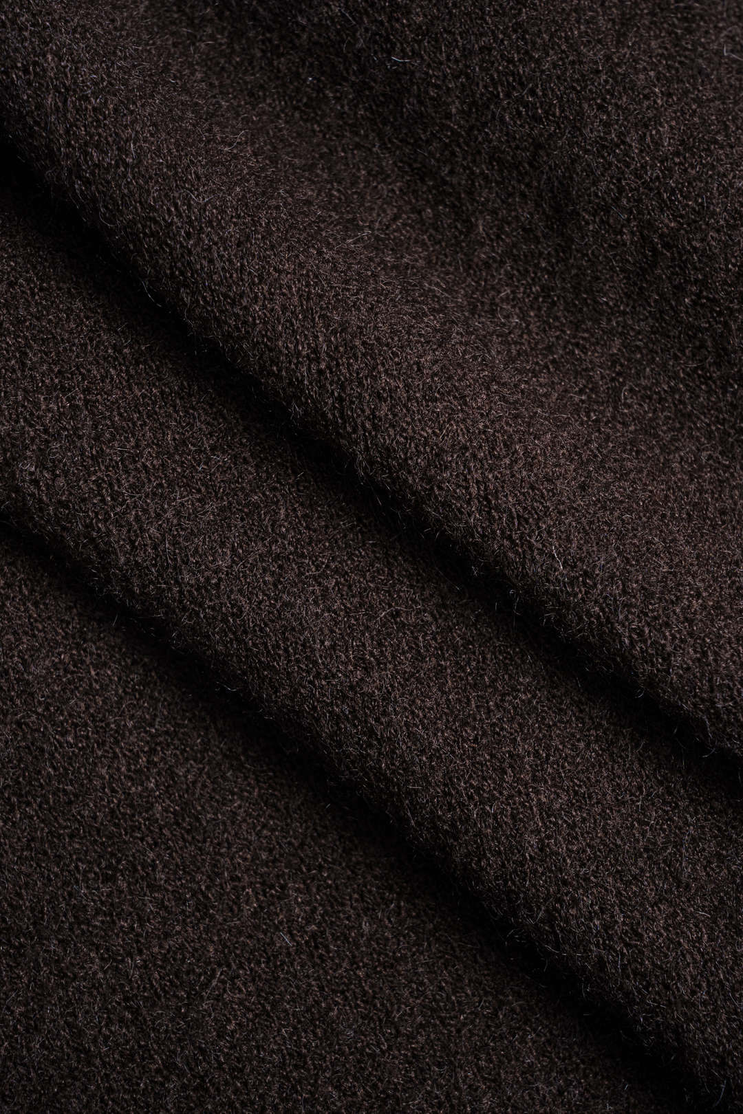 Knitted V-Neck Long-Sleeve Top And Trousers Set