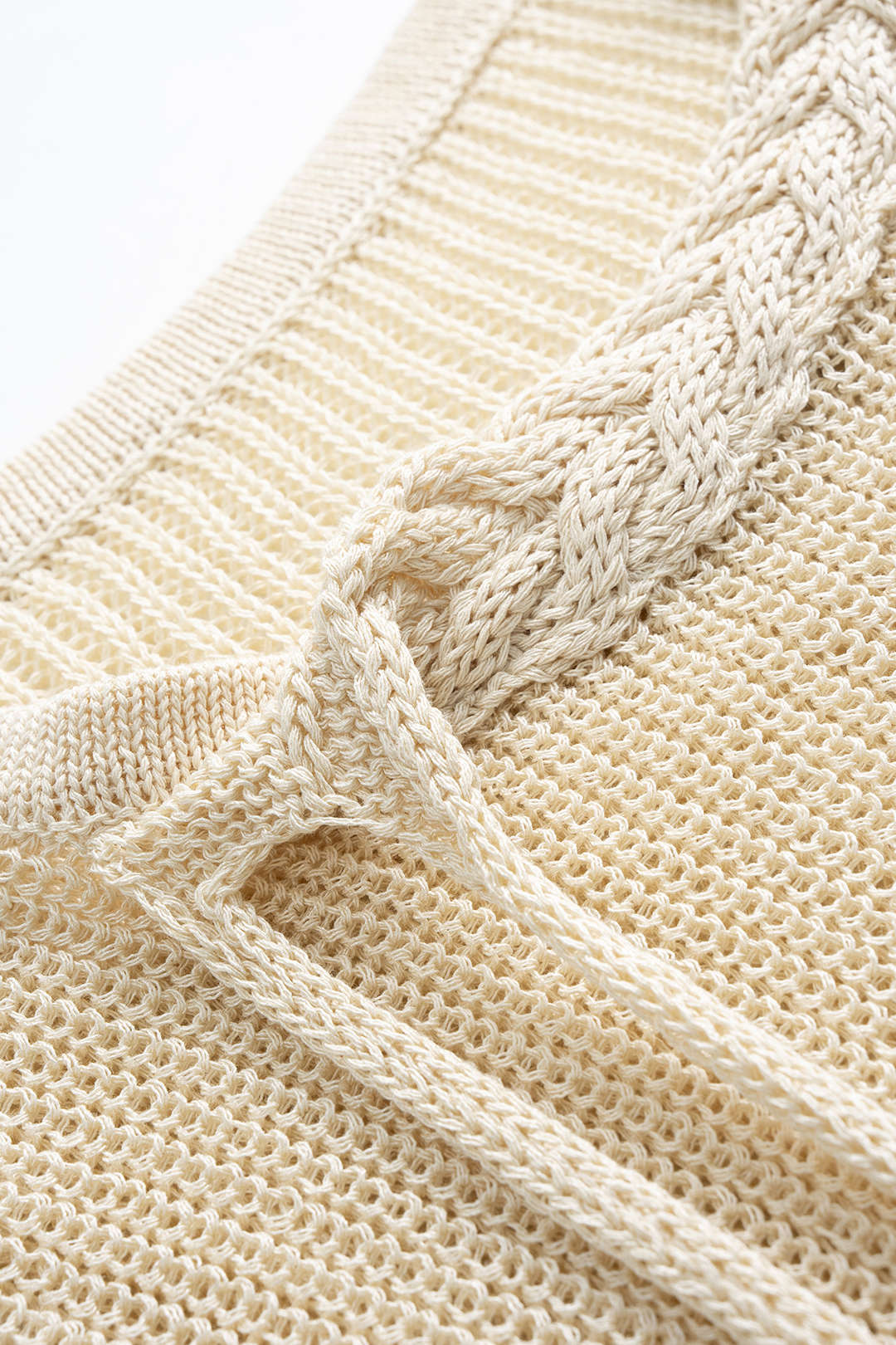 Knit Braided Tank Top