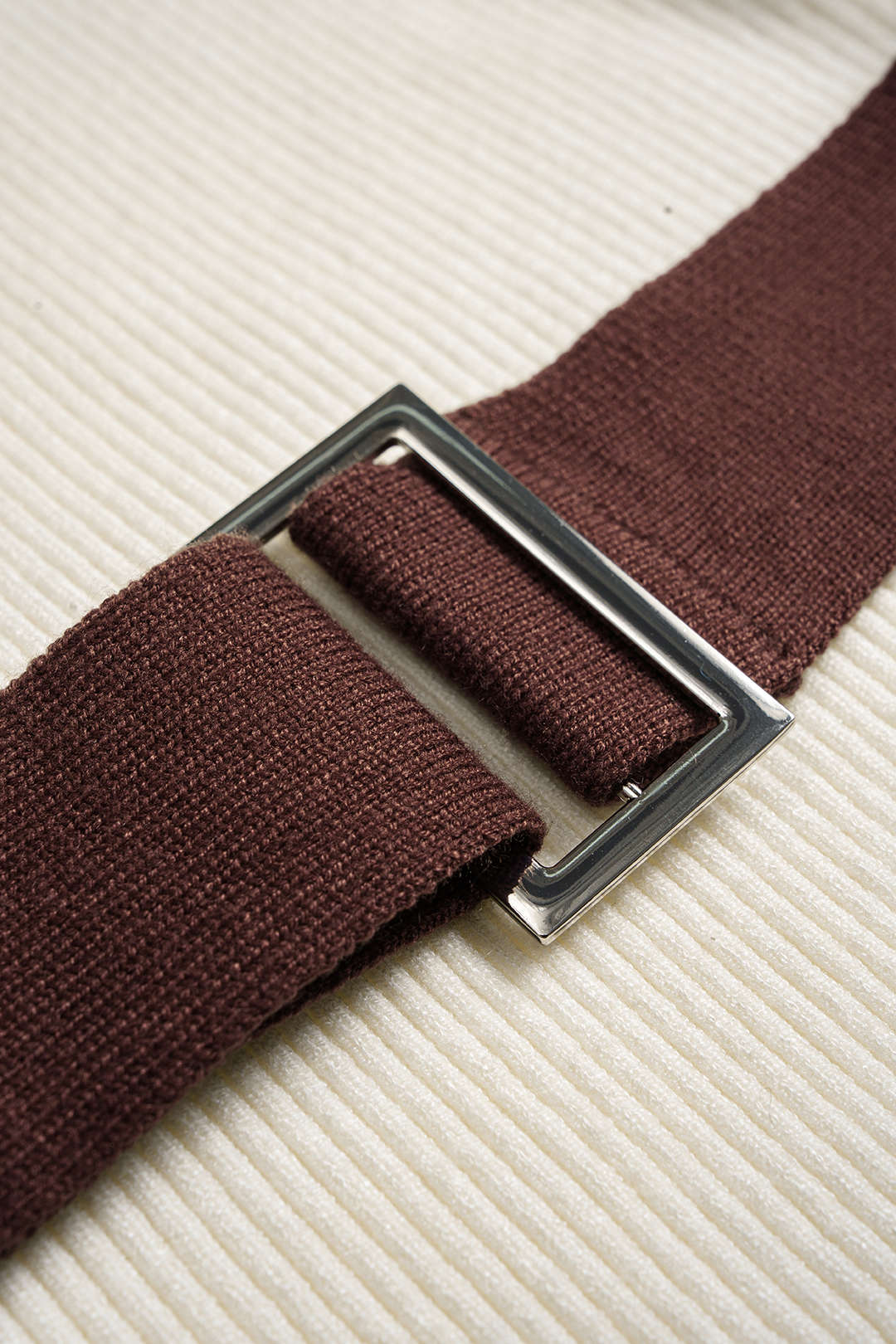 Knit Belted Sleeveless Tank Dress