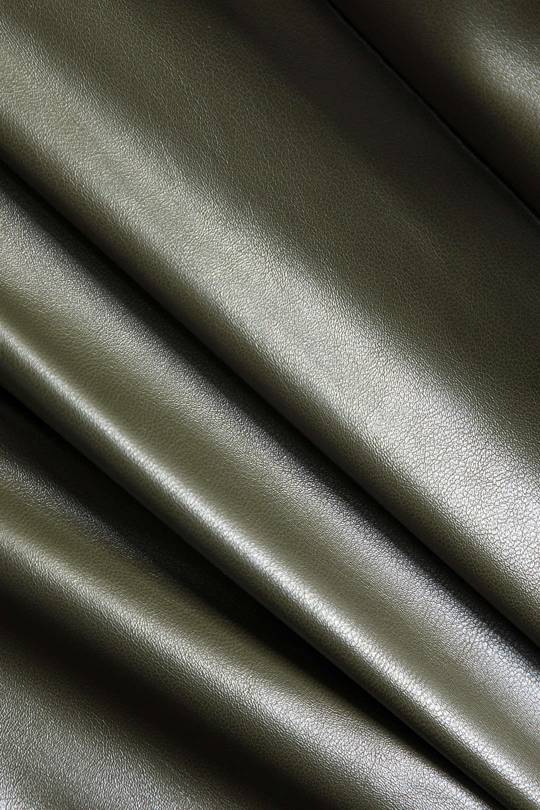 Artificial Leather Sleeveless Short Dress