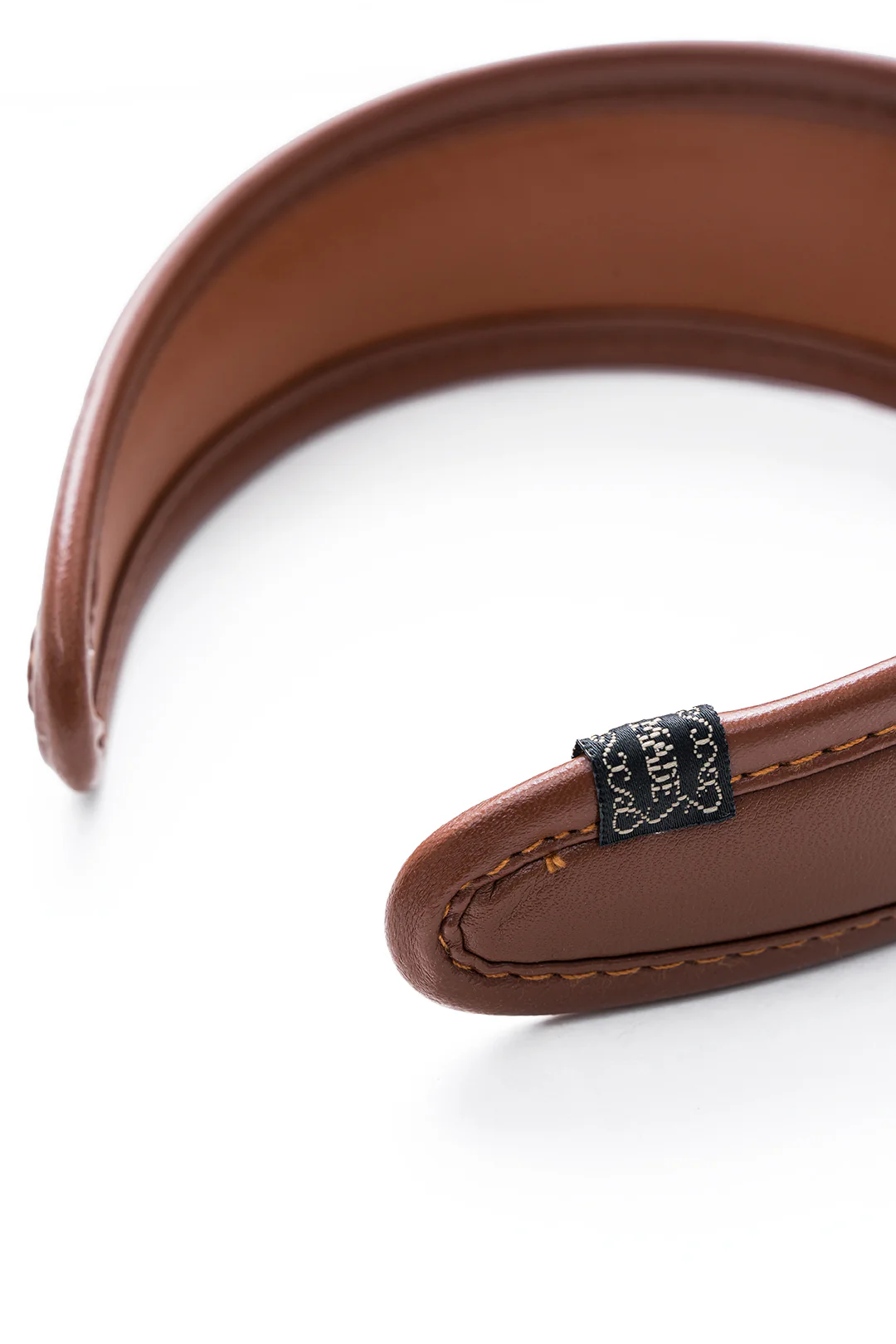 Leather Wide Edge Hair Accessory