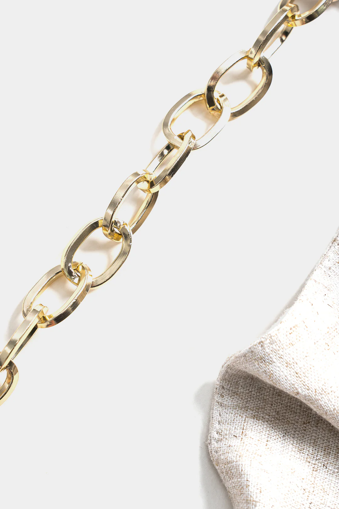 Metallic Patchwork Faux Leather Trousers