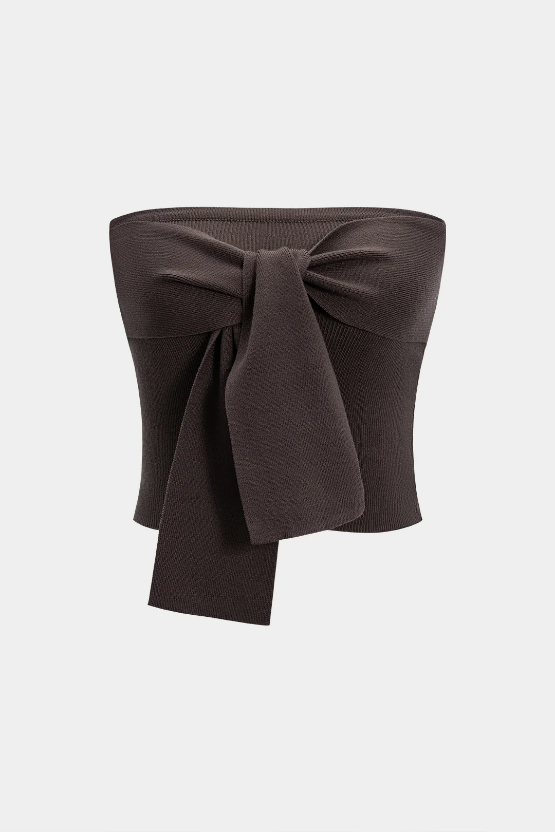 Knit Knotless Strapless Tube Top