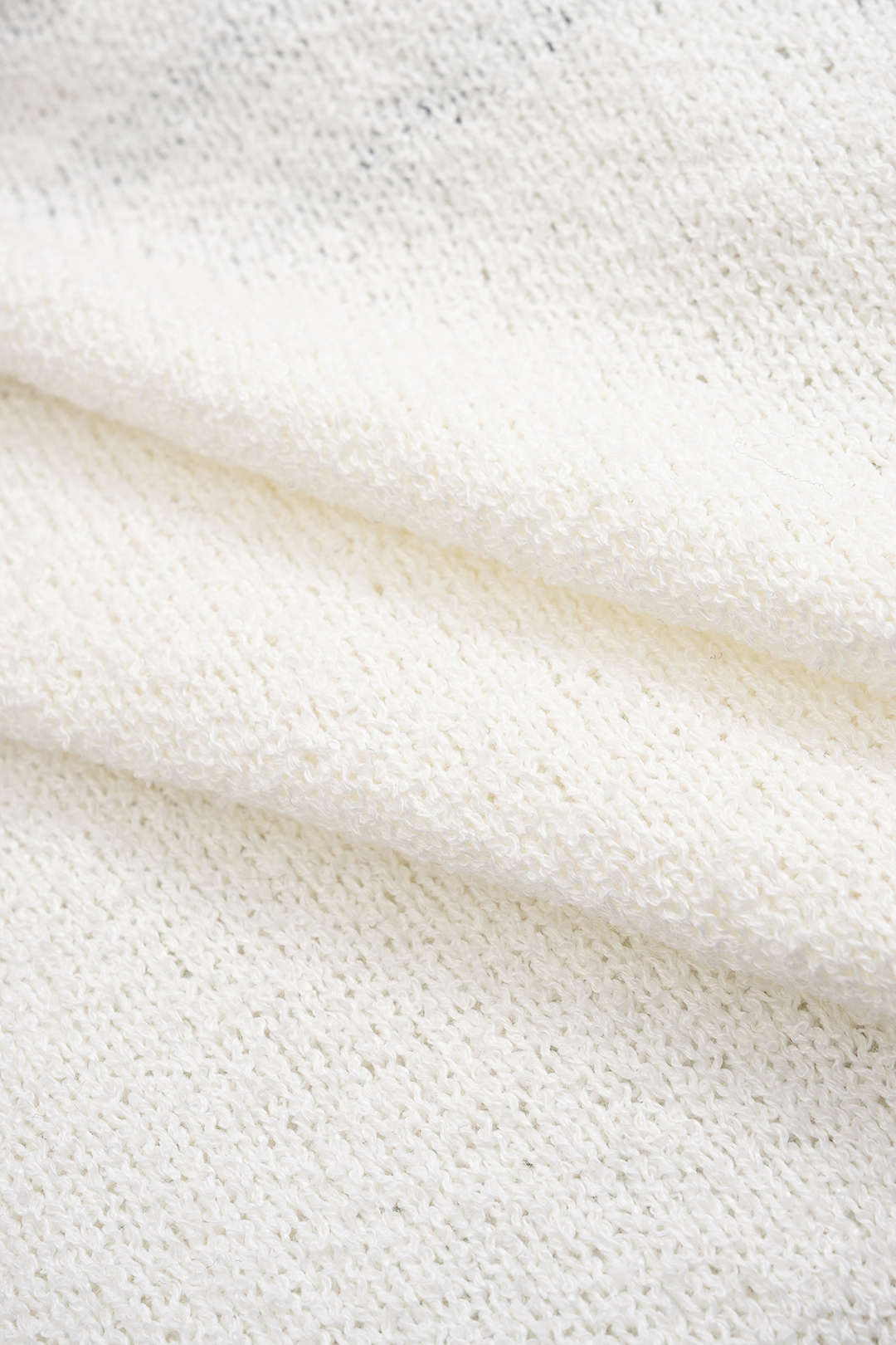 Stripes Print Knit Patchwork Short-Sleeve Top