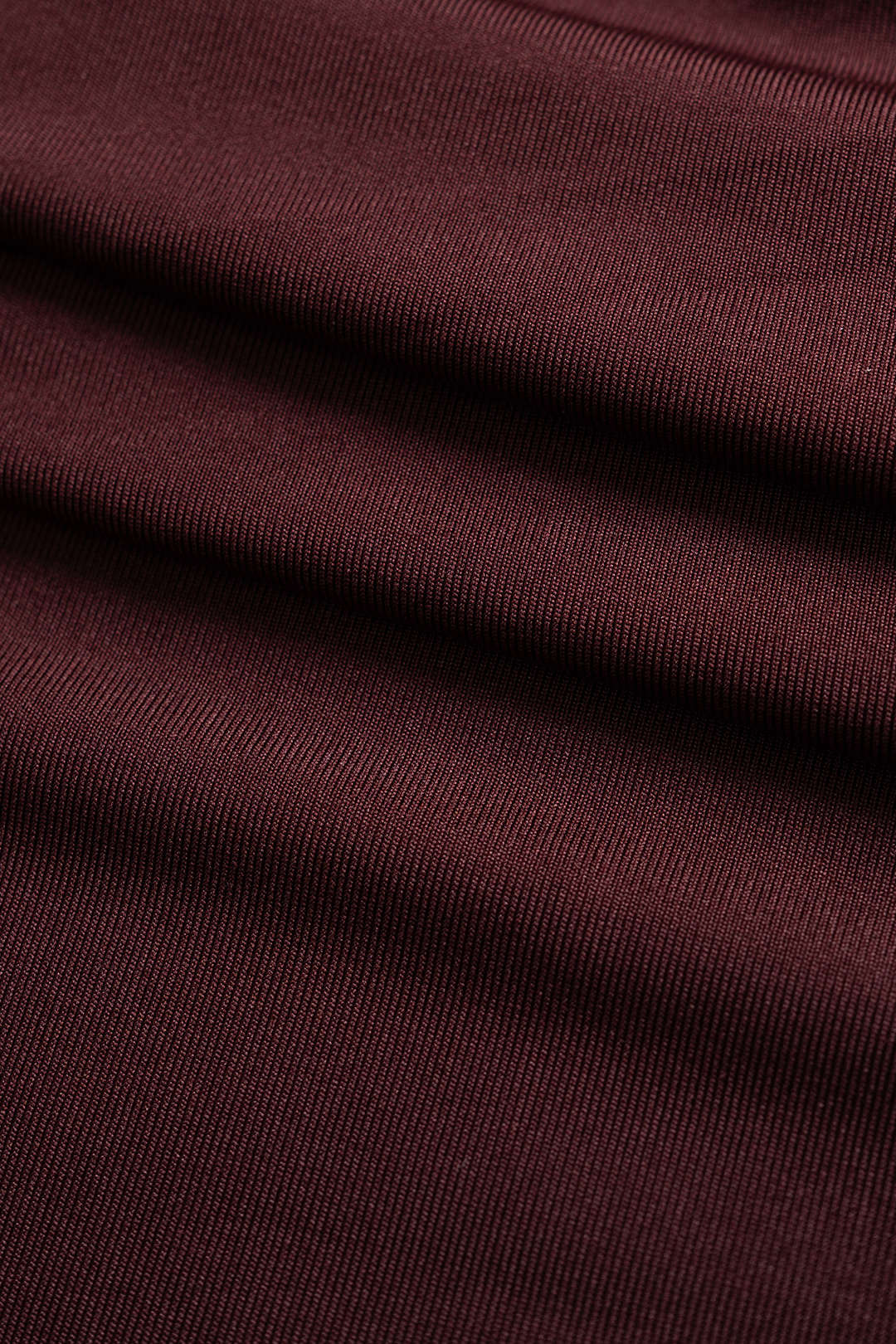 Solid Ruffled Long Sleeve Mini Dress