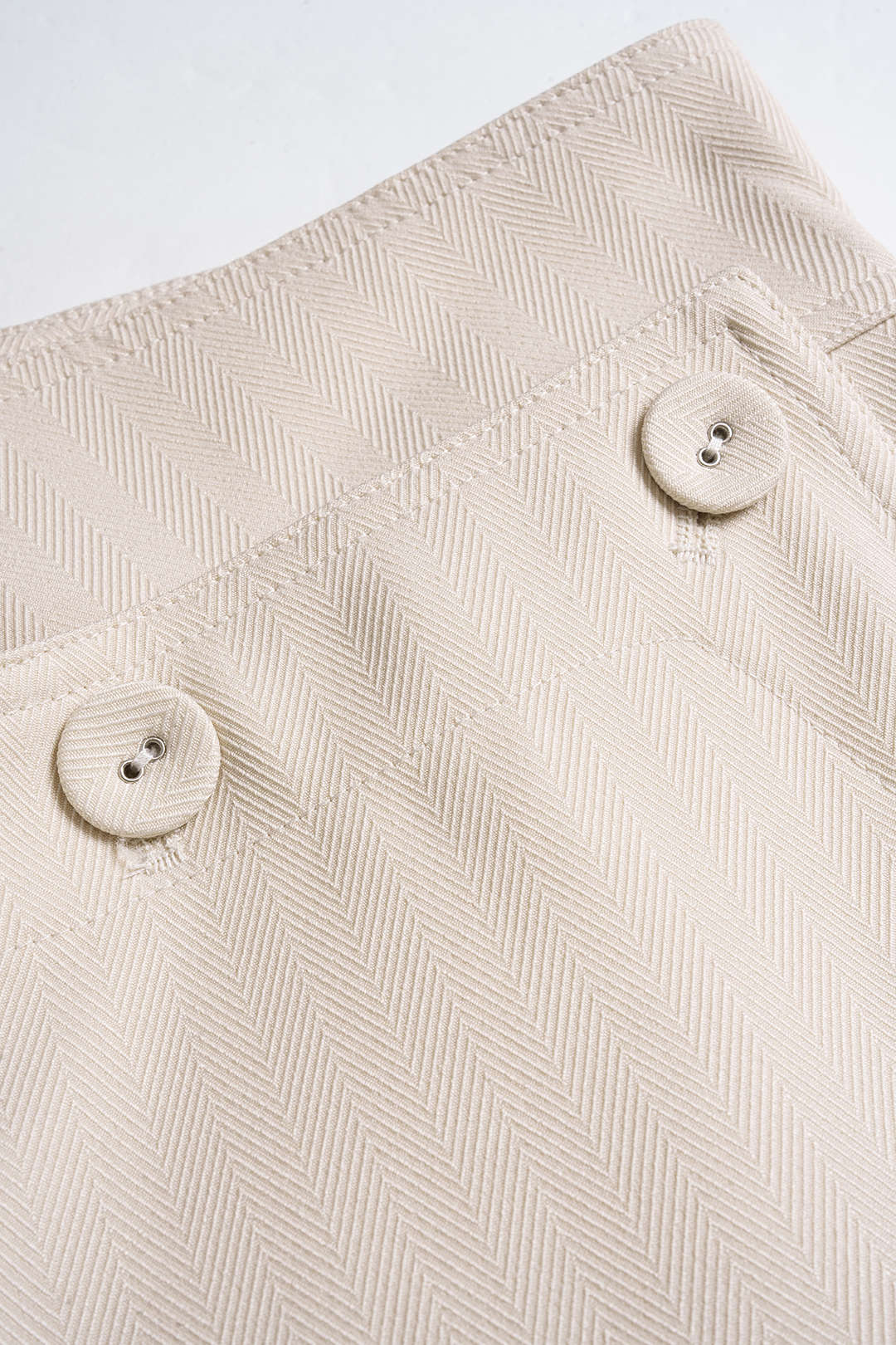 Double Waistband Wide Leg Pants