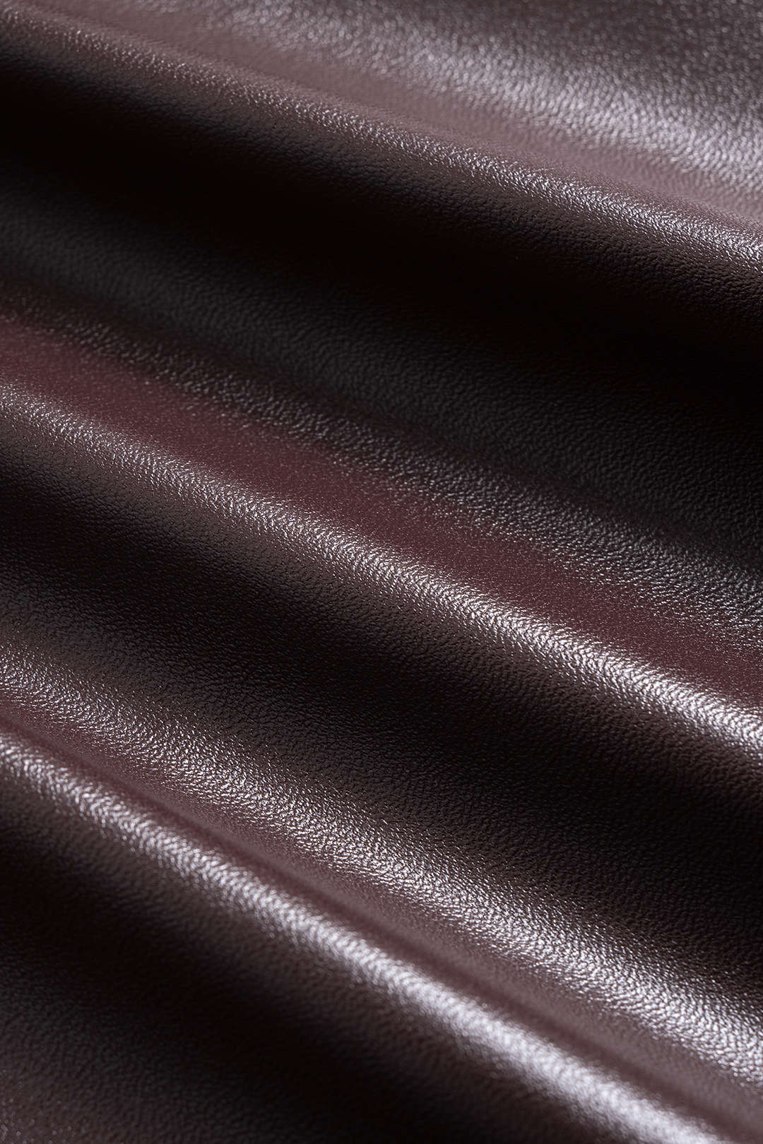 Faux Leather Asymmetric Barrel Pants