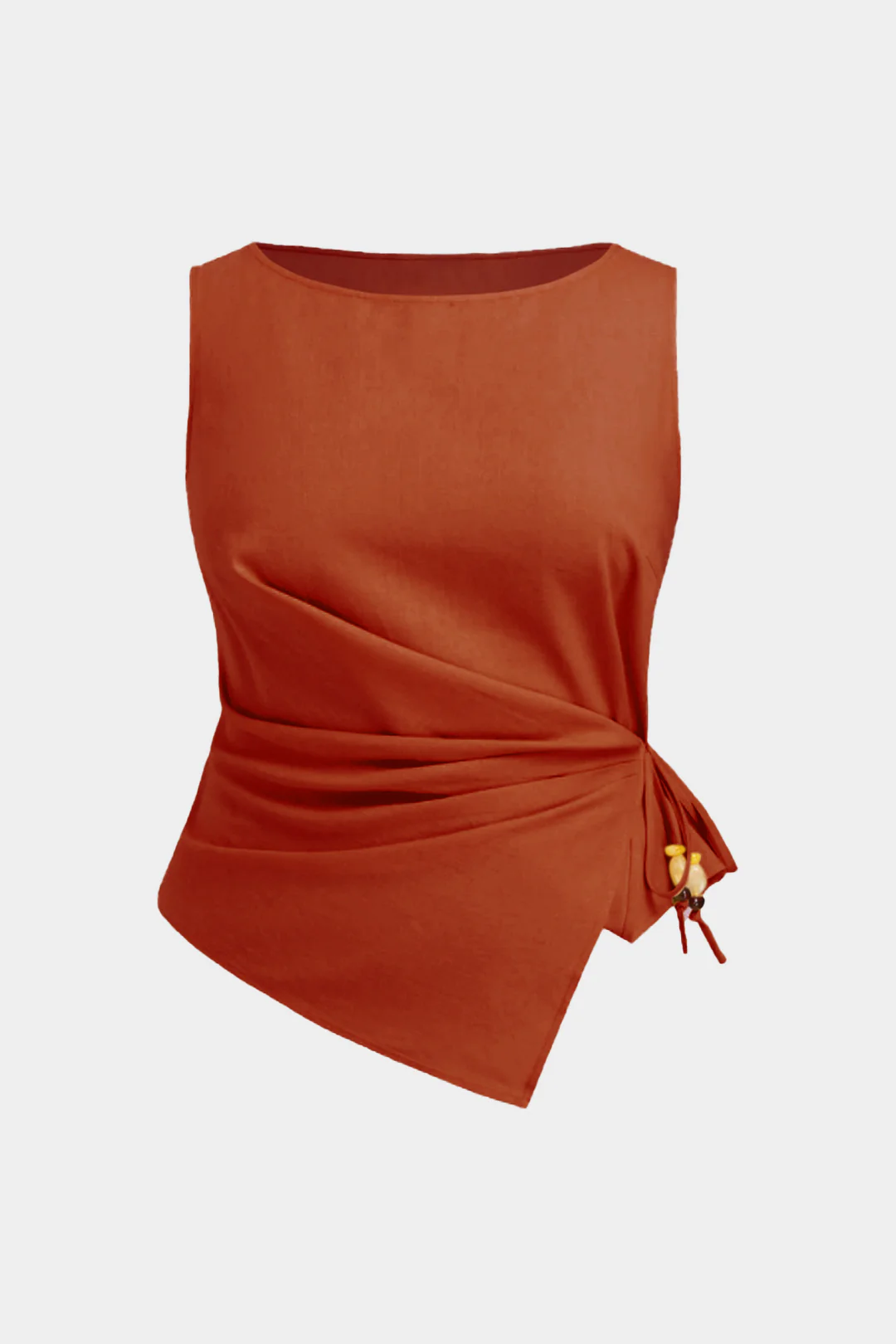 Plus Size Tie-Up Tank Top