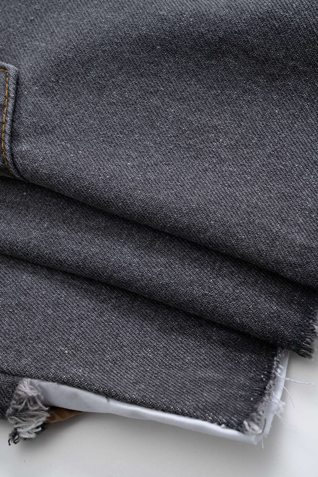 Denim Patchwork Mini Skirt