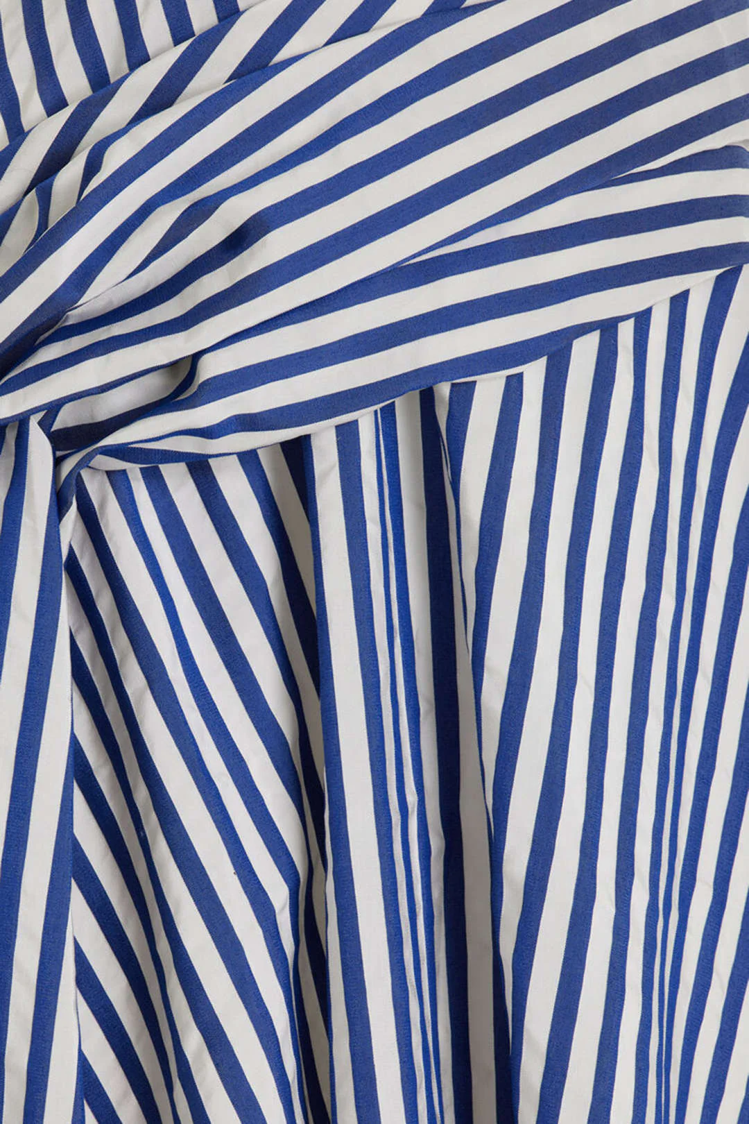 Contrasting Stripe Tie Skirt