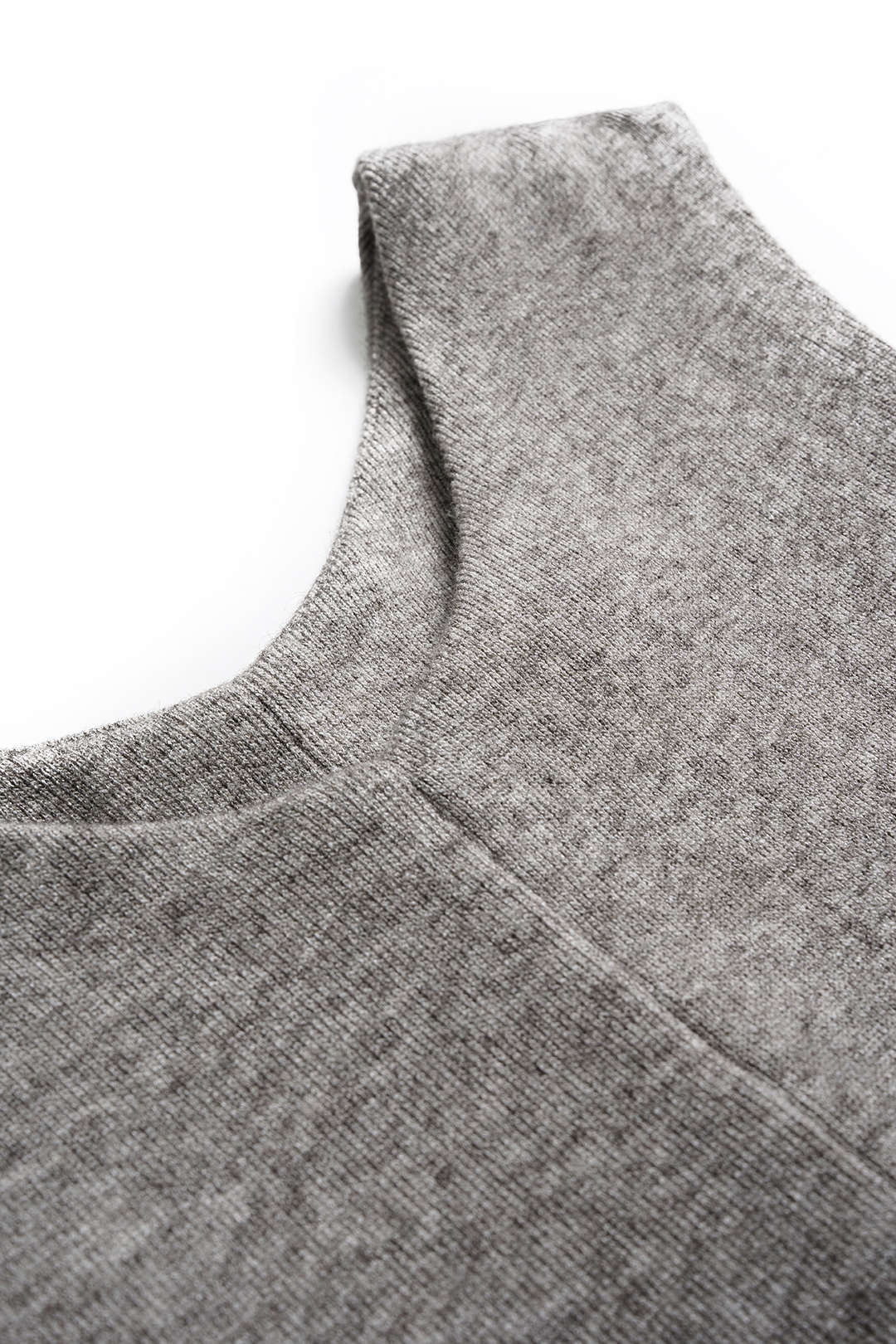 Knit V-Neck Sleeveless Tank Top