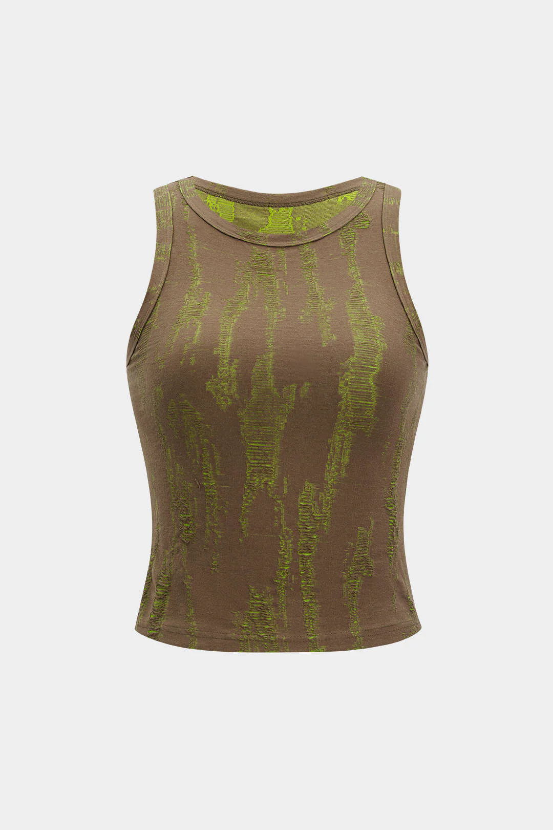 Simple Ripped Tank Top