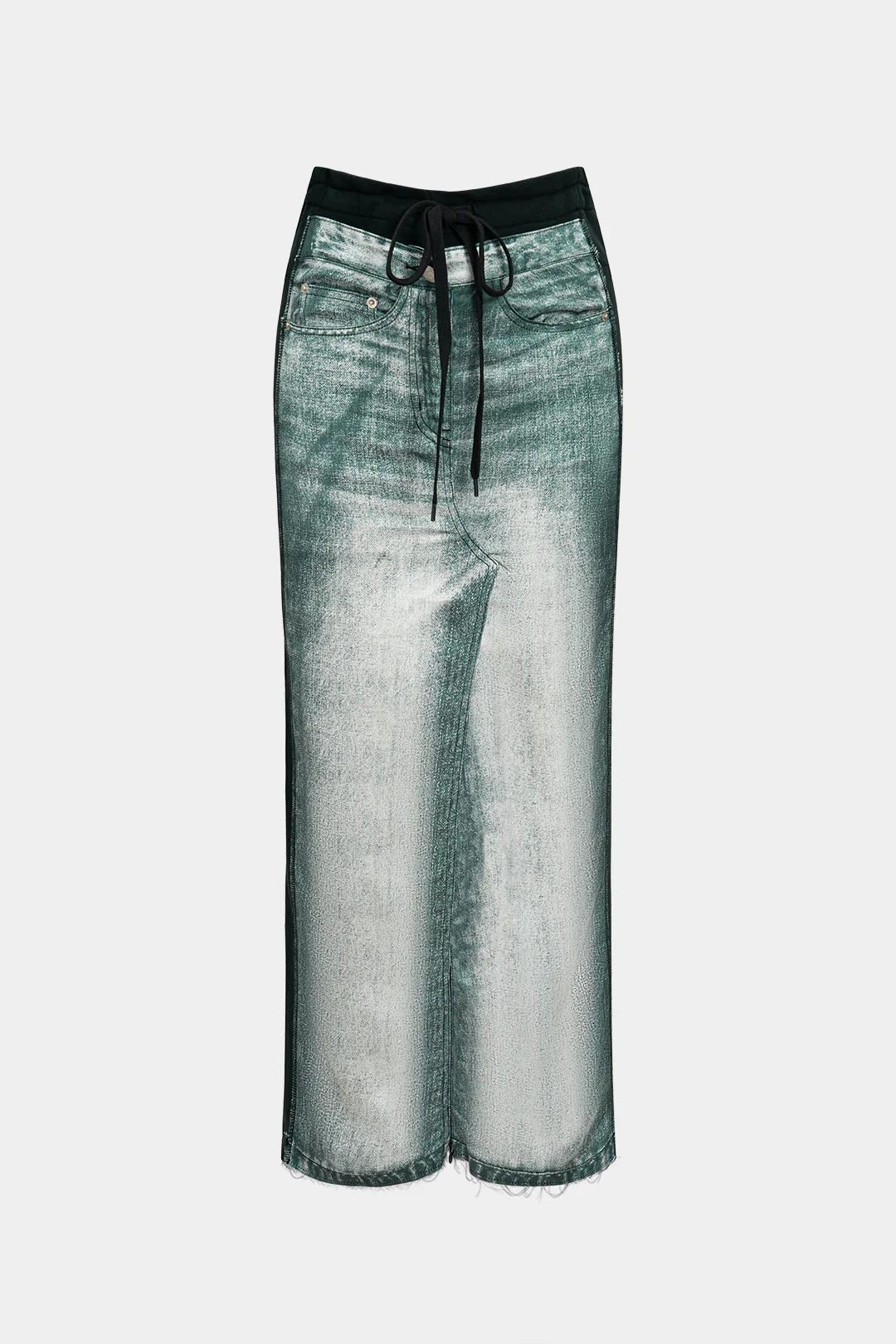 Printed High-Waisted Skirt