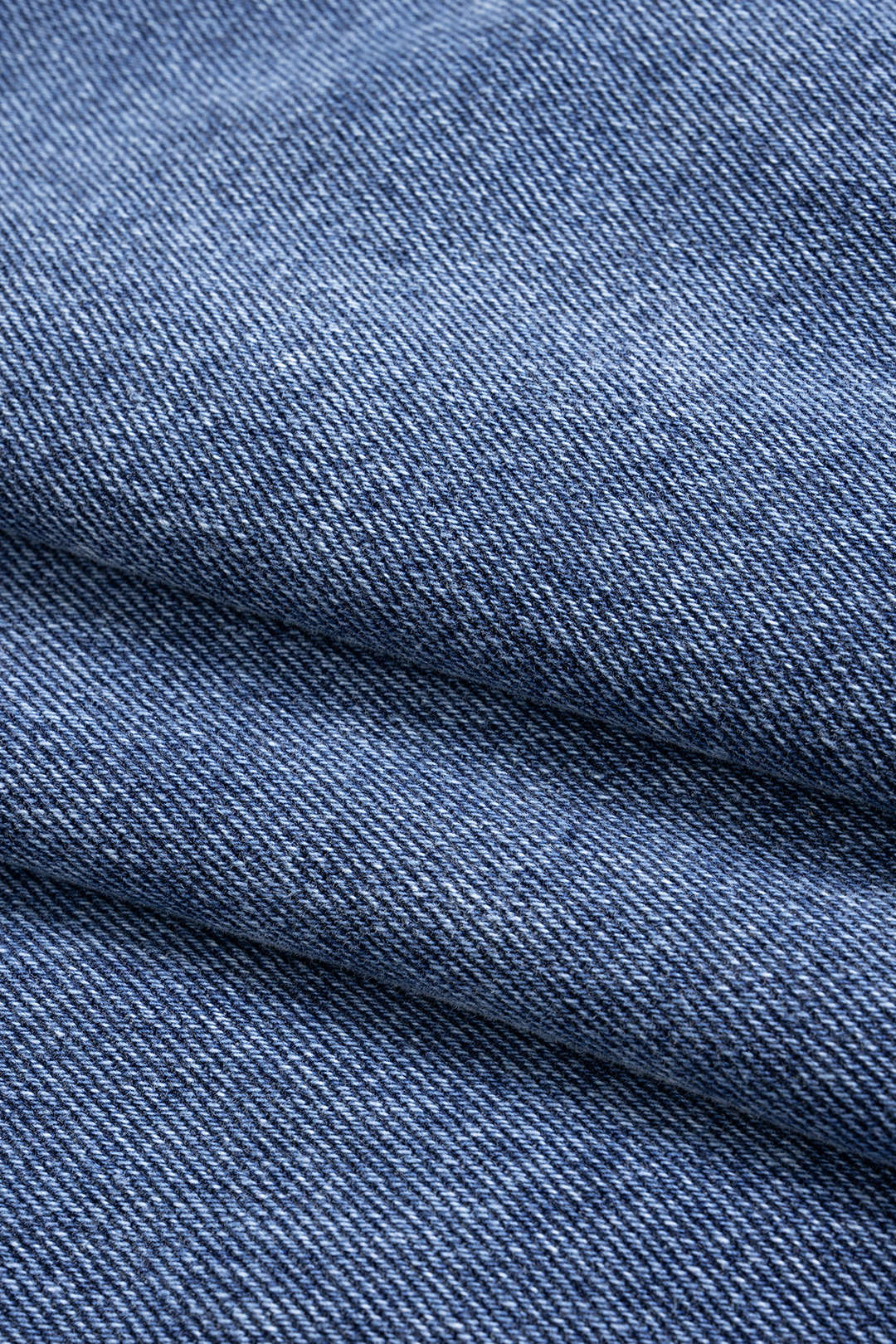 Button Mini Denim Skirt