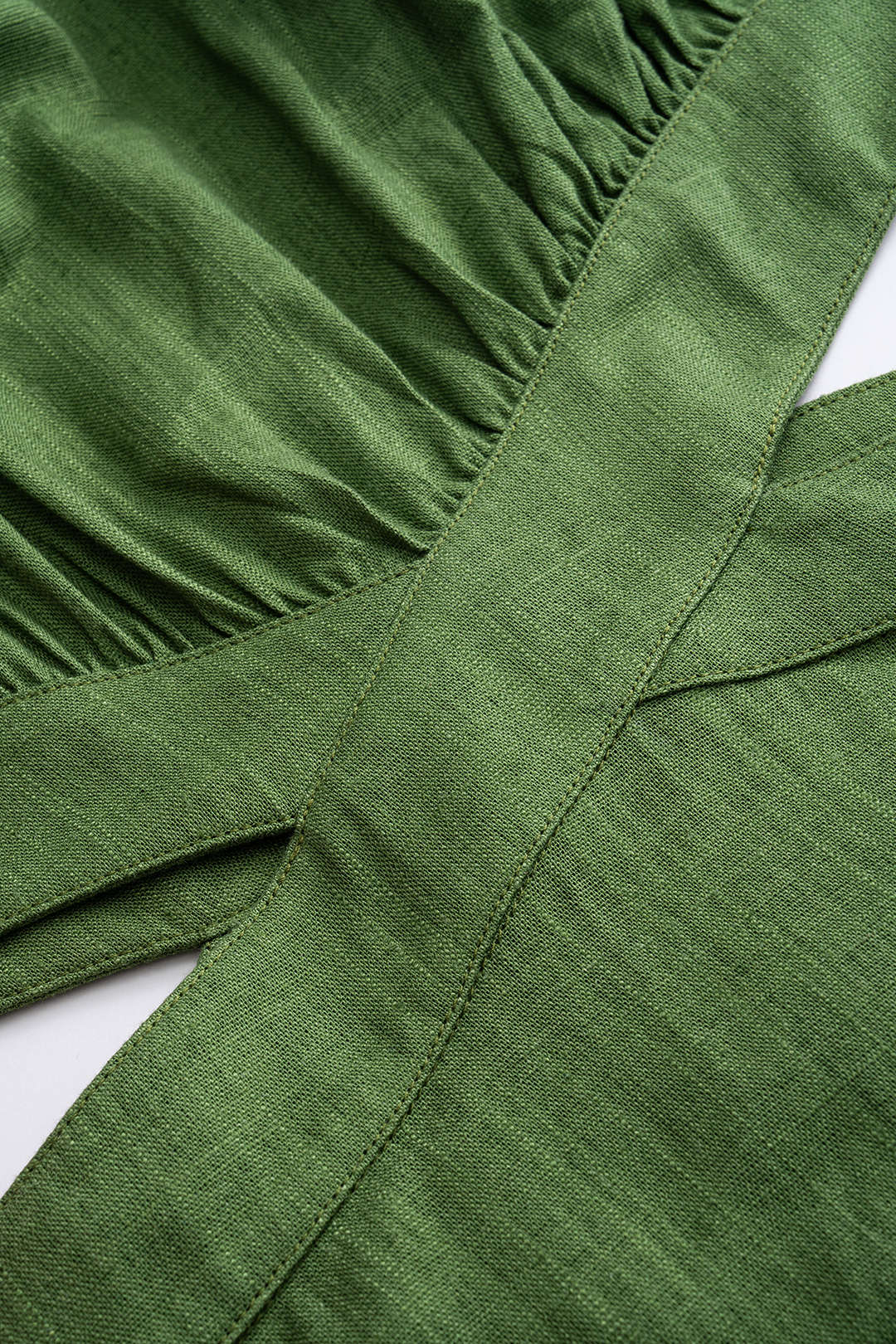 Plus Size Linen Zippered Cut-Out Sleeveless Mini Dress