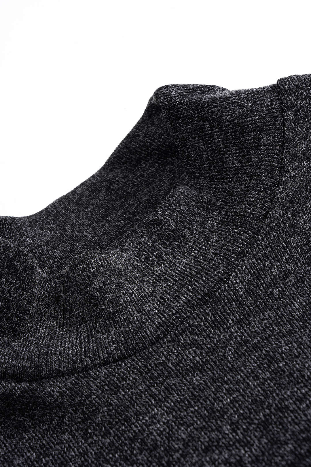 Mock Neck Patchwork Belted Short Sleeve Mid-length Dress