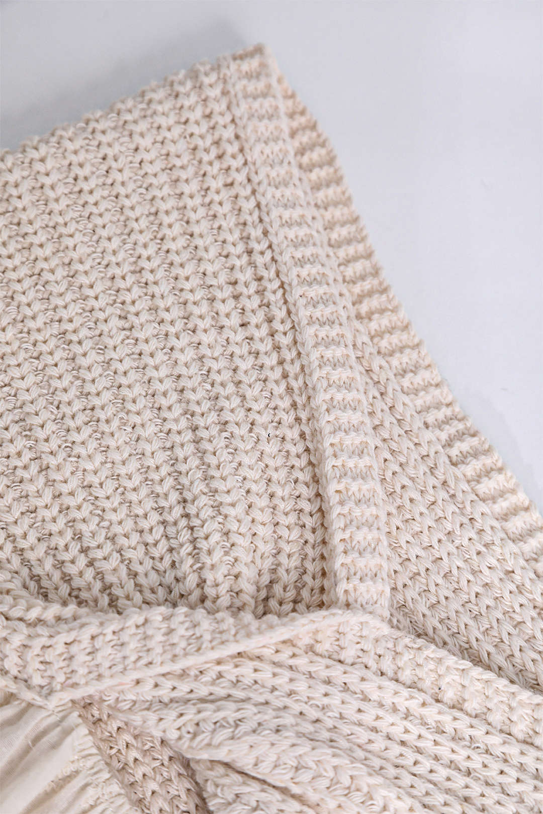 Knot Front Embroidered Knit Tube Top