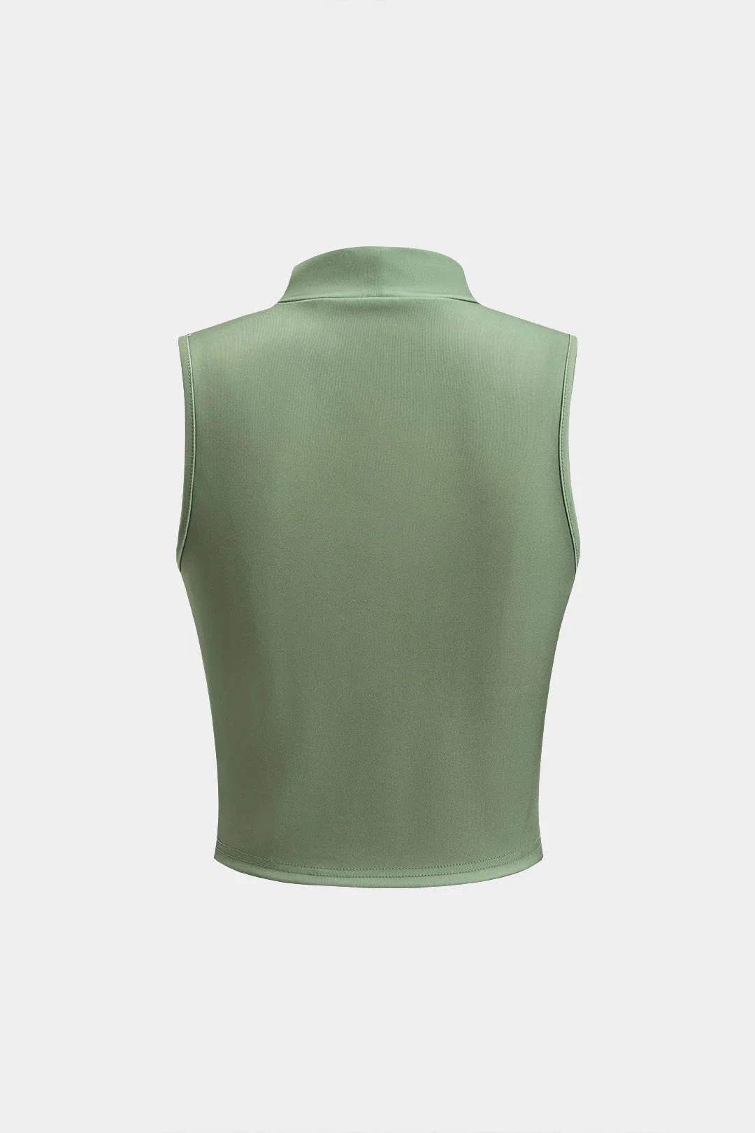 Sleeveless Tank Top and Geometric Pattern Pants Set