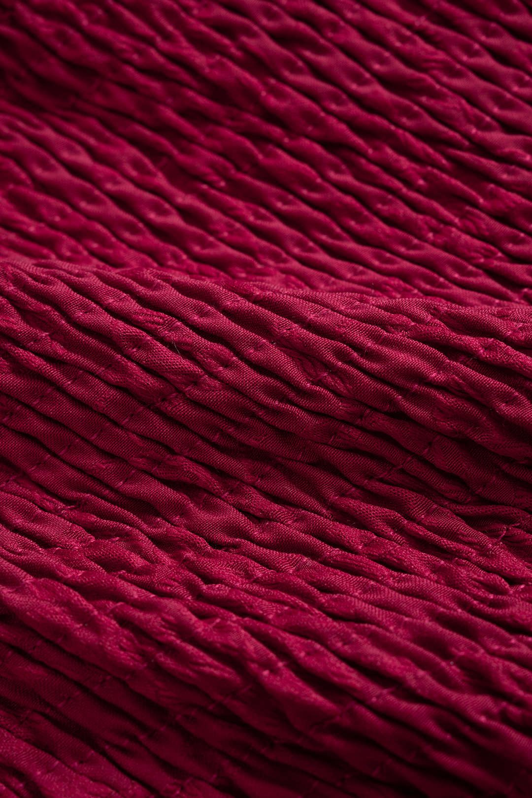 Satin Patchwork Smocked Corset Waist Ruched Strapless Sleeveless Mini Dress