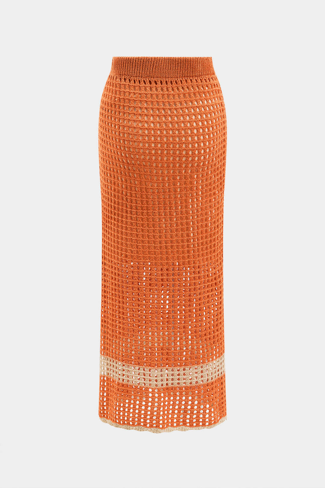 Knit Short Sleeve Top And Skirt Set